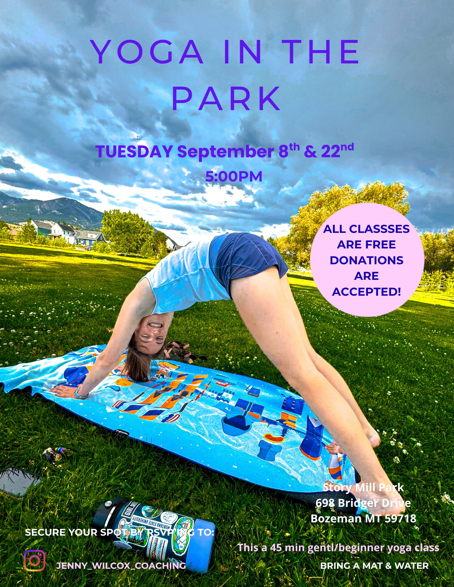 Yoga in the Park