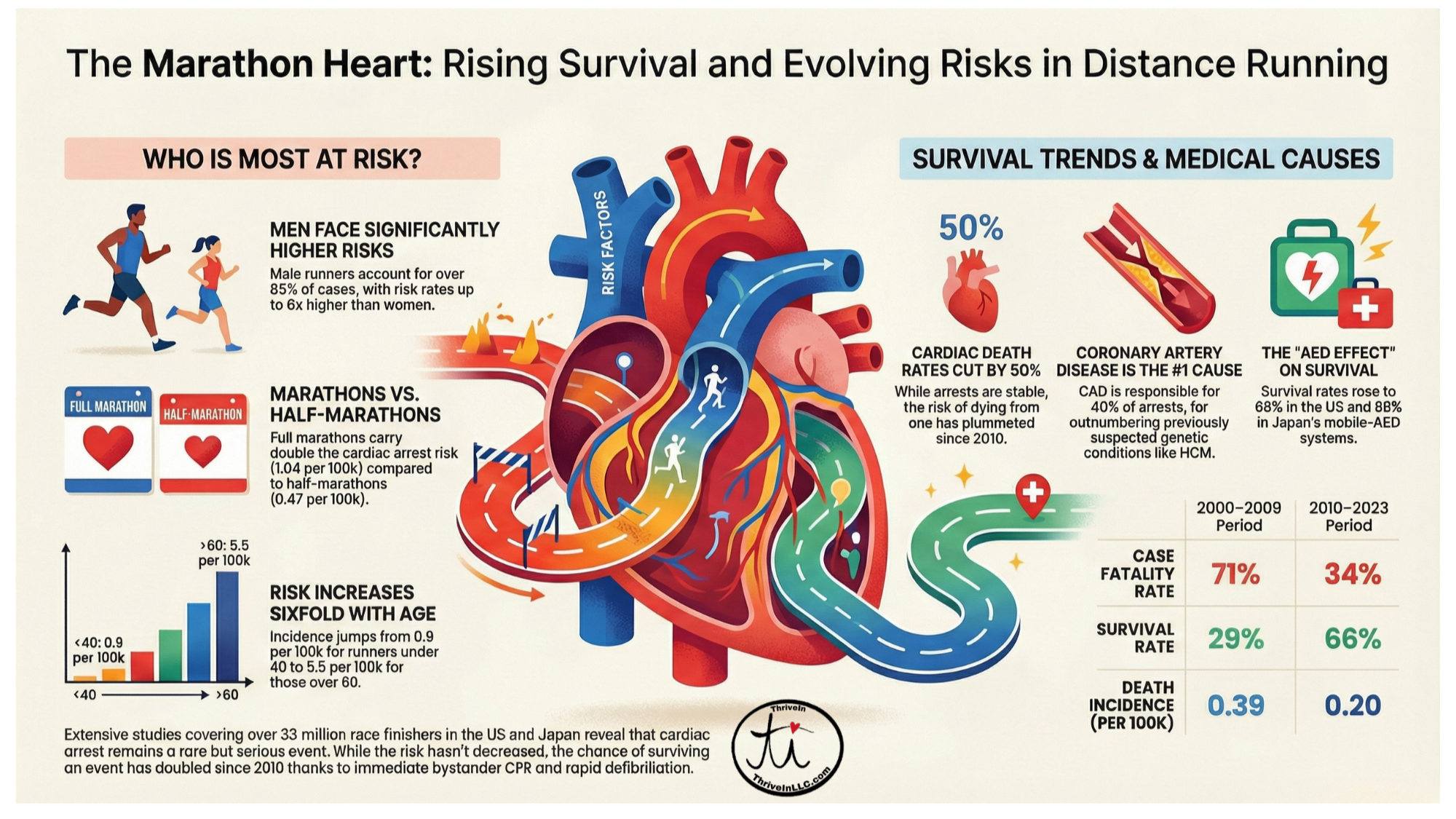 The Finish Line Paradox: Why Marathon Running is Safer Than Ever