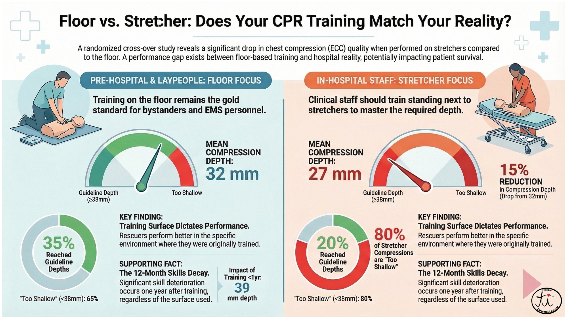 Why Your CPR Training Surface Might Be Costing Lives
