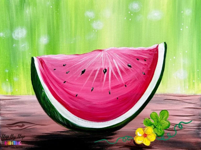 Watermelon Summer Saturday Video Paint