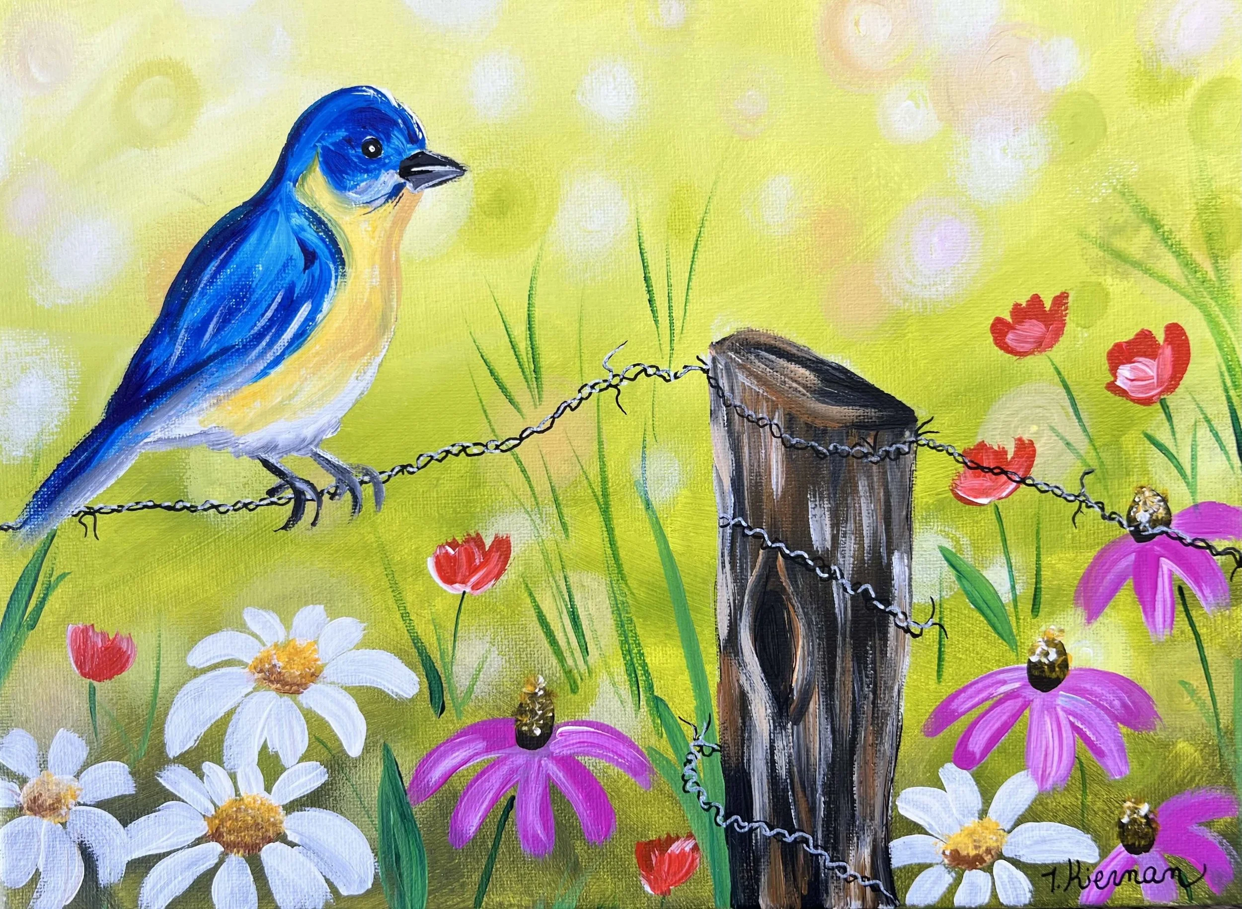 Bluebird Wildflowers