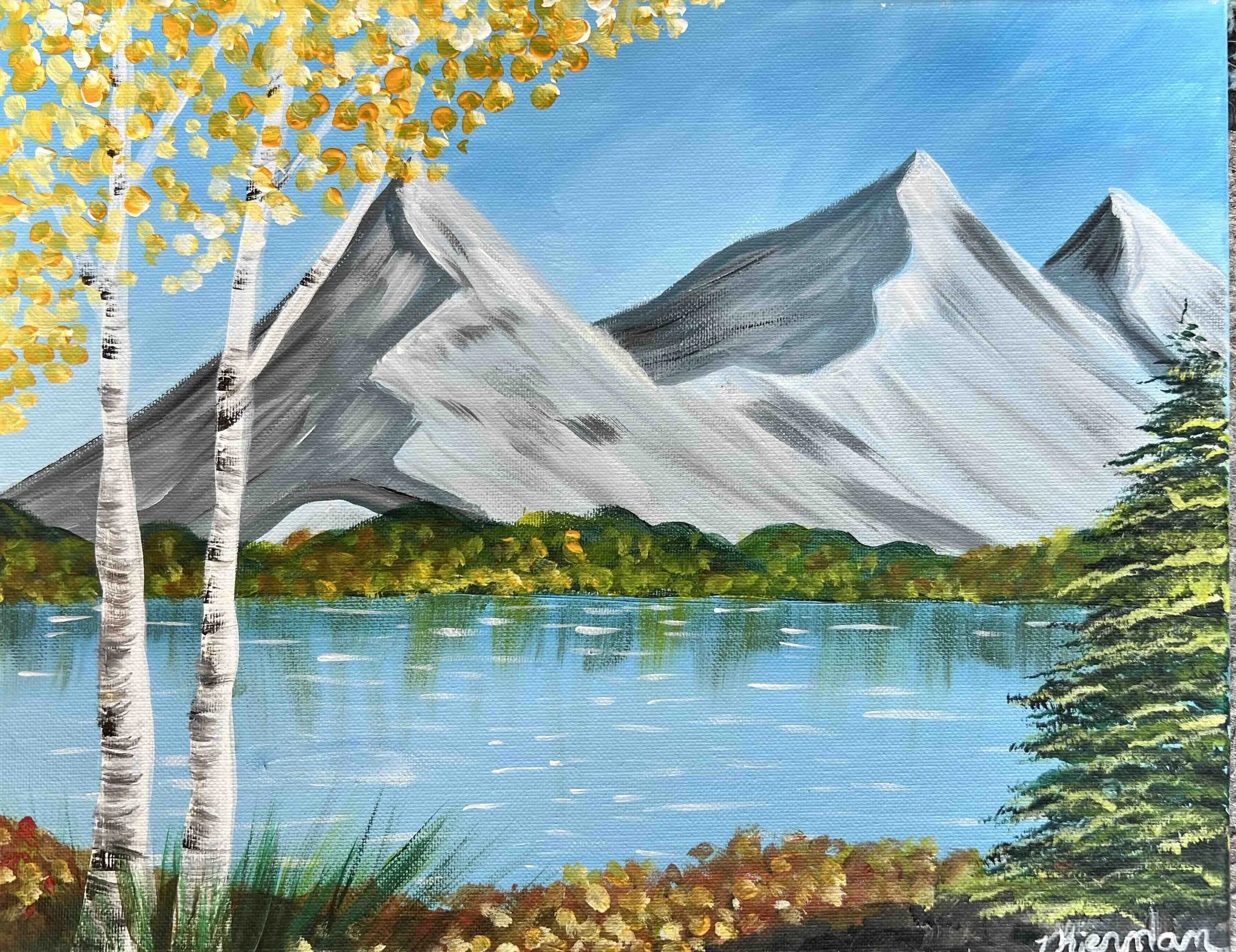 Mountain Sunrise Painting Experrience