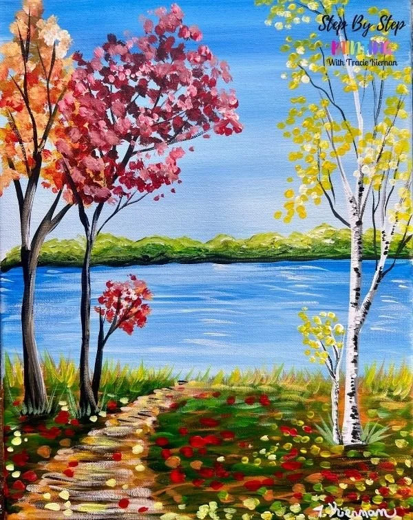 Fall Lake Path