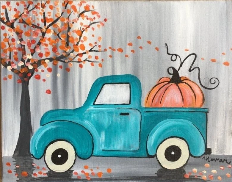 Pumpkin Pickup Paint Party