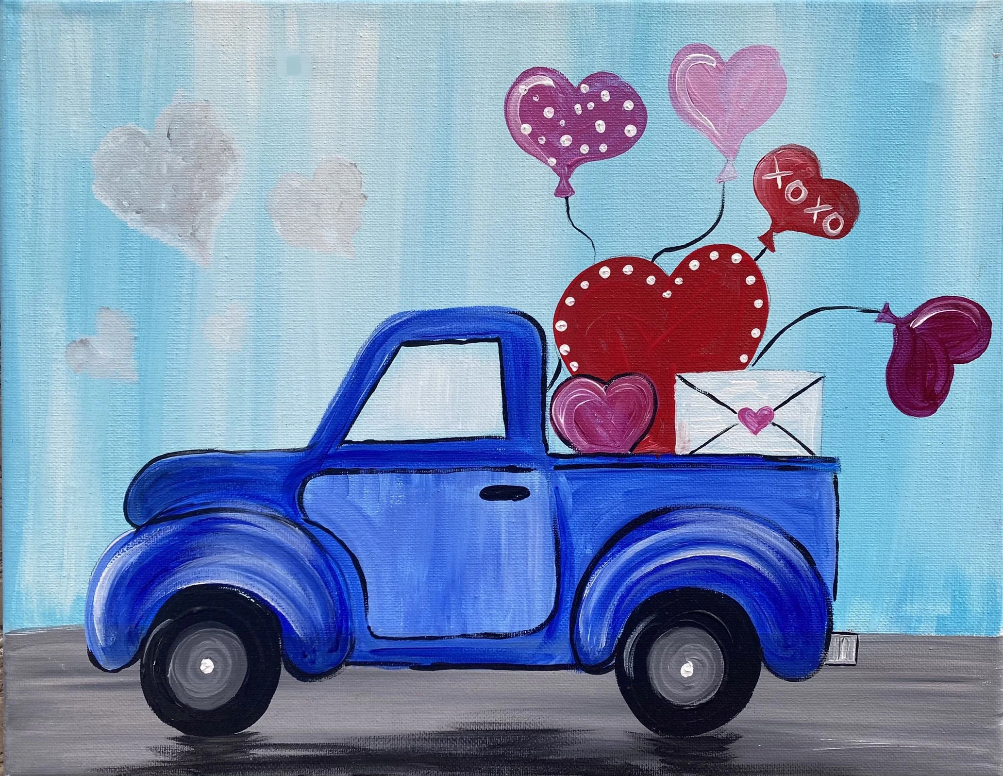 Truck Full of Love Paint Event