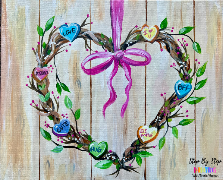 Wreath of Love Paint Event
