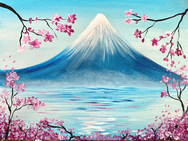 EASY Mt. Fuji Paint Night