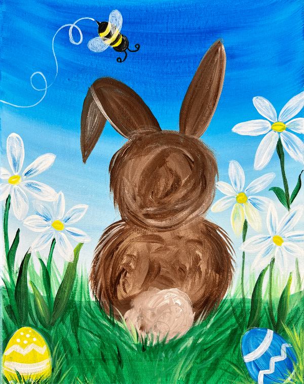 Chocolate Bunny Paint Night