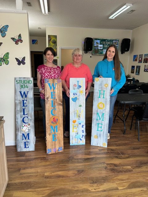 Porch Leaners and Door Signs