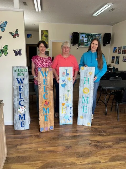 Porch Leaners and Door Signs