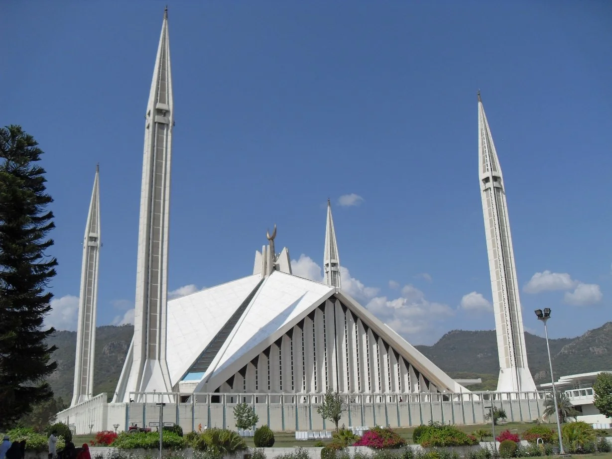 Faisal Mosque in Islamabad, Pakistan
