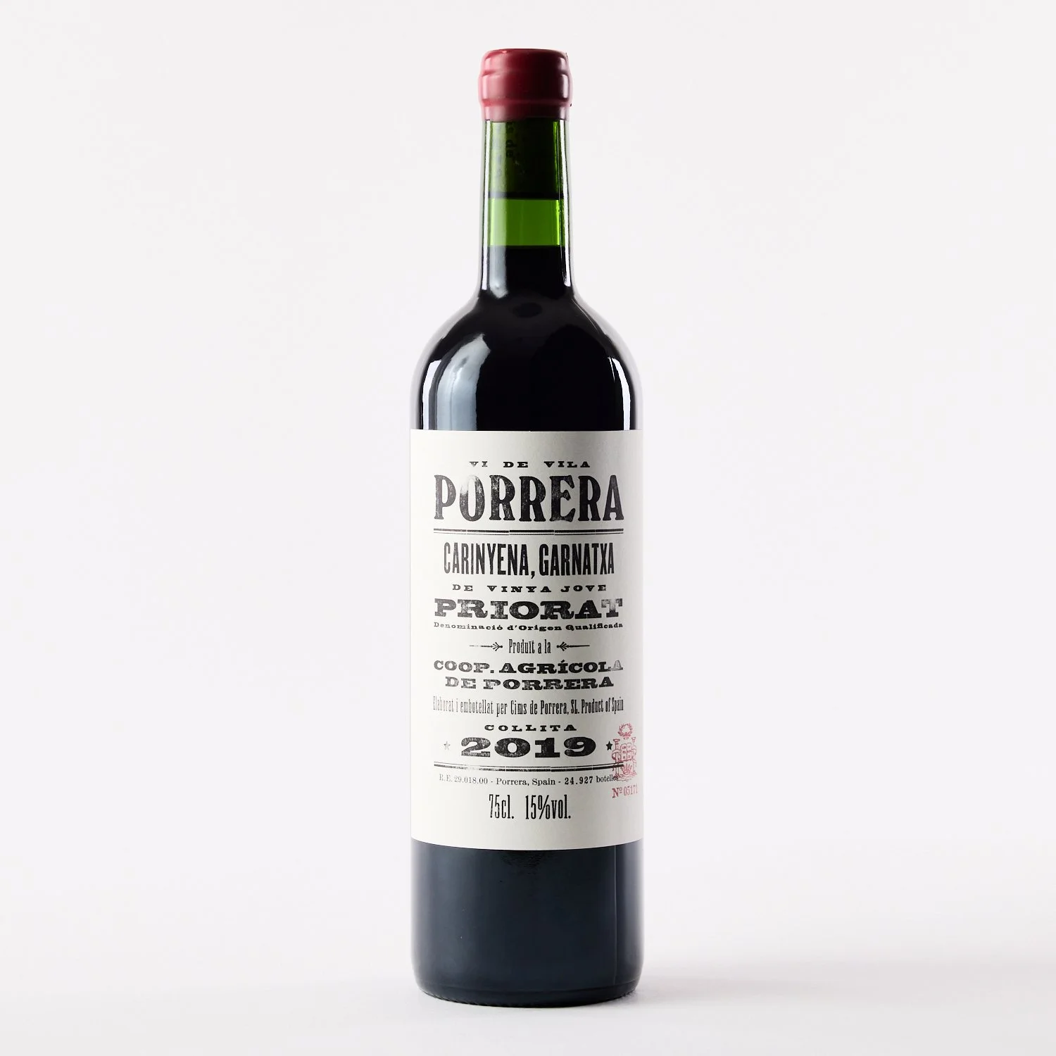 Cims de Porrera, Priorat Vi de Vila Tinto, 2019