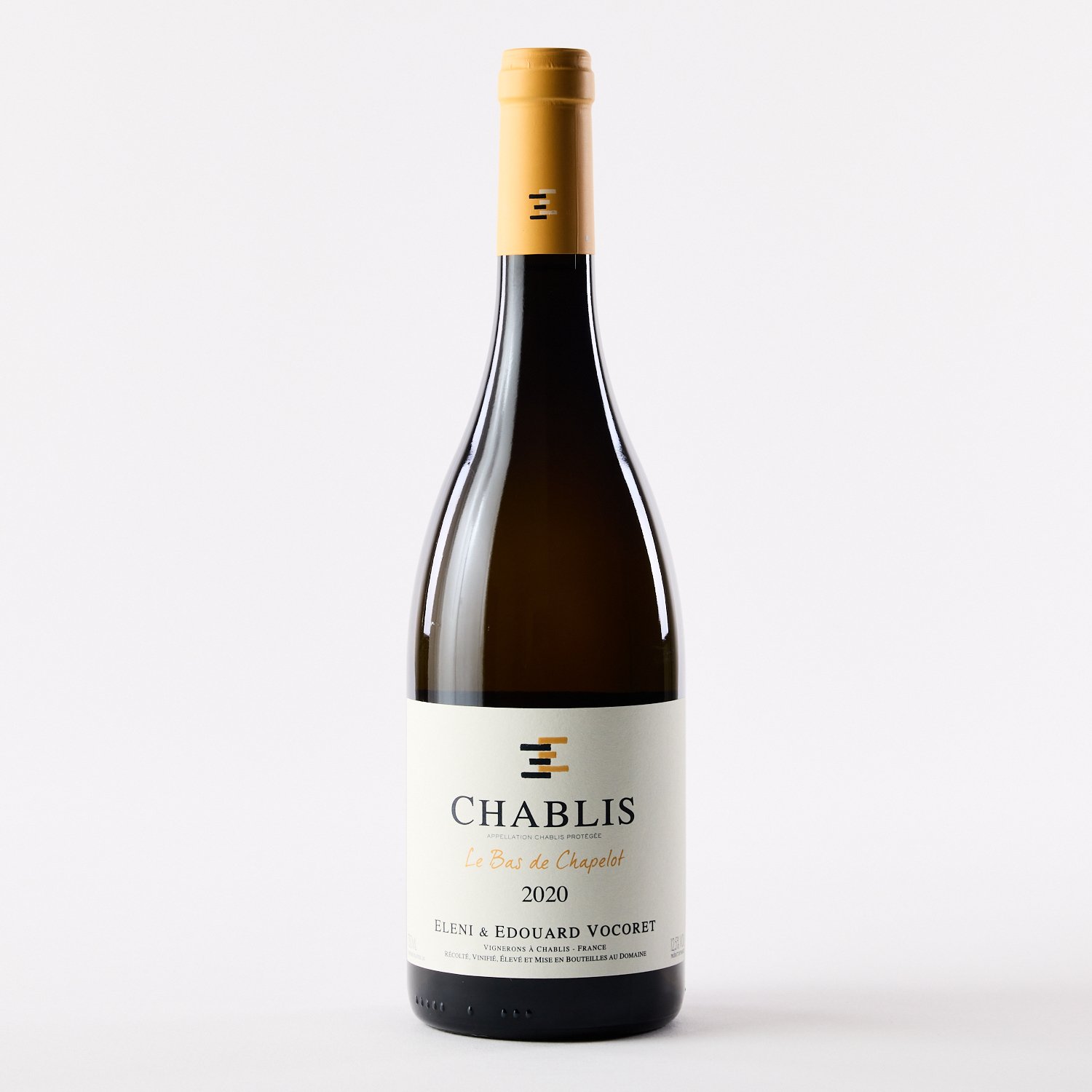 Domaine Eleni & Edouard Vocoret, Chablis Bas de Chapelot, 2020
