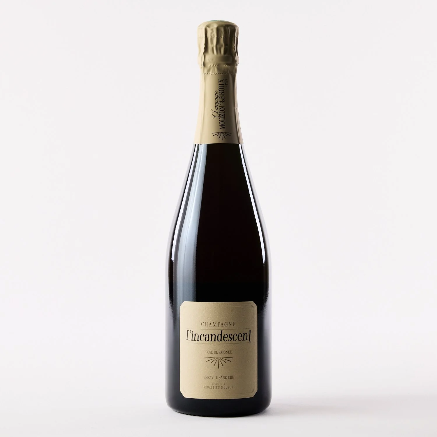 Mouzon Leroux, l'Incandescent Rosé de Saignée Brut Nature, NV 2020