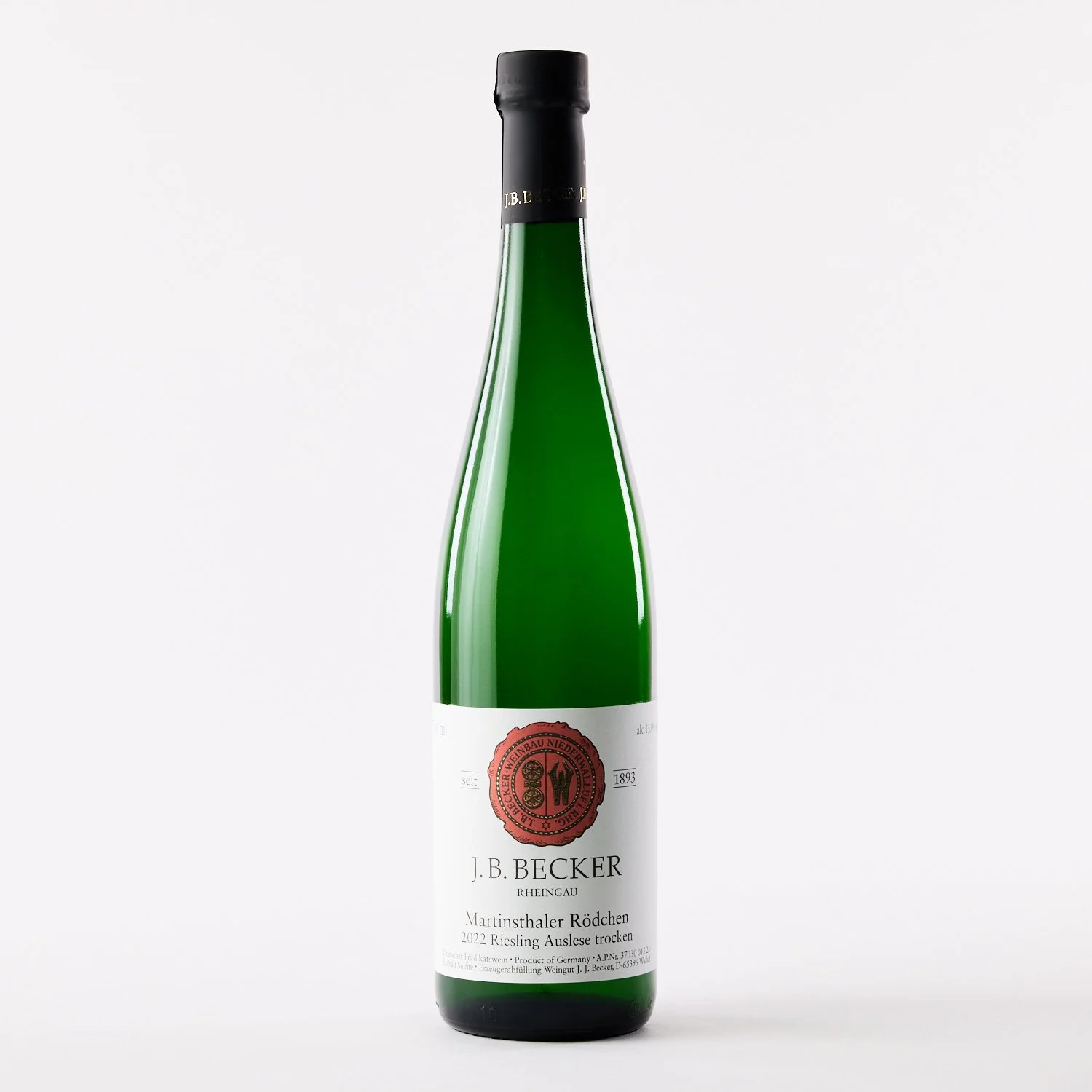 J.B. Becker, Martinsthaler Rödchen Auslese Trocken, 2022