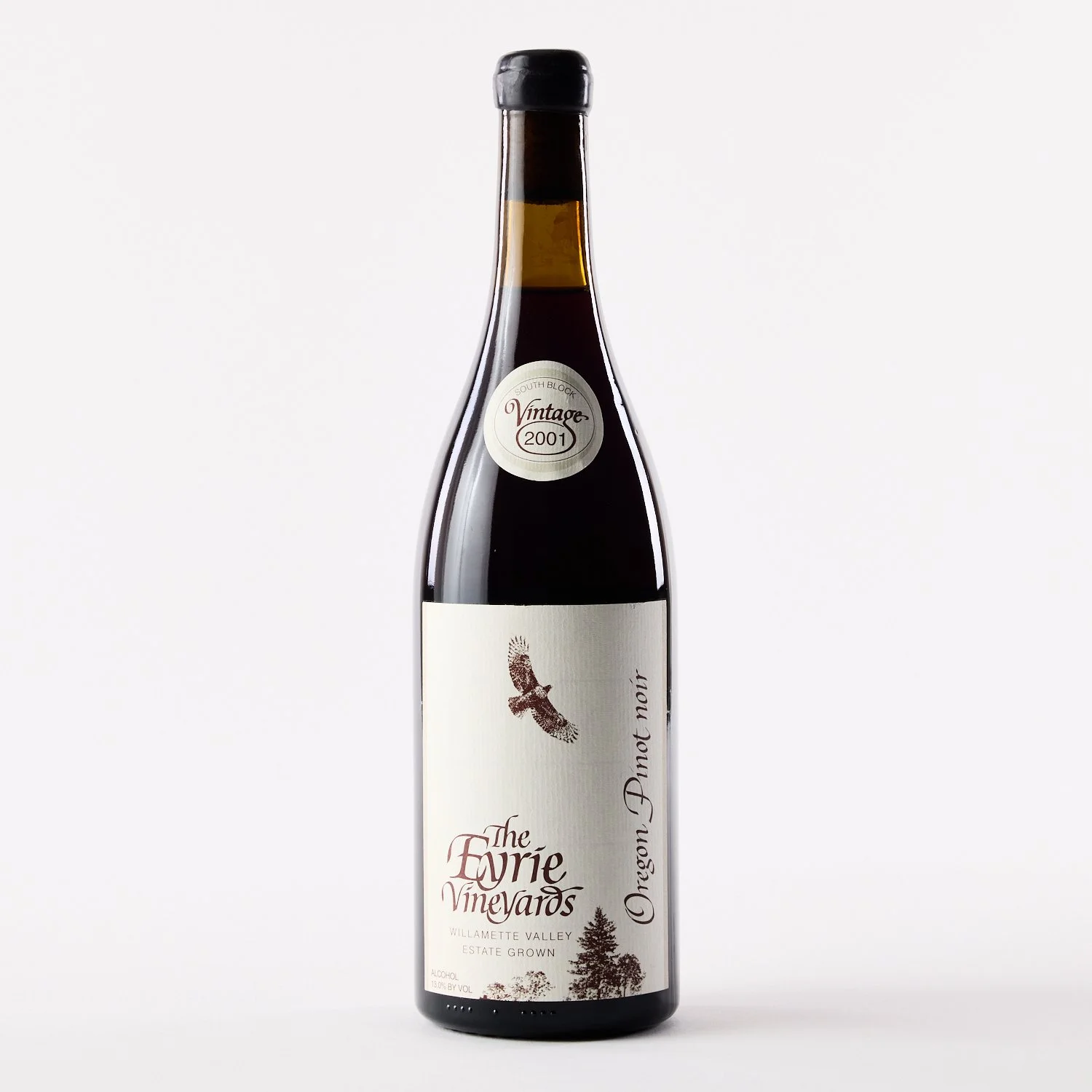 The Eyrie Vineyards, South Block Pinot Noir, Willamette Valley, 2001