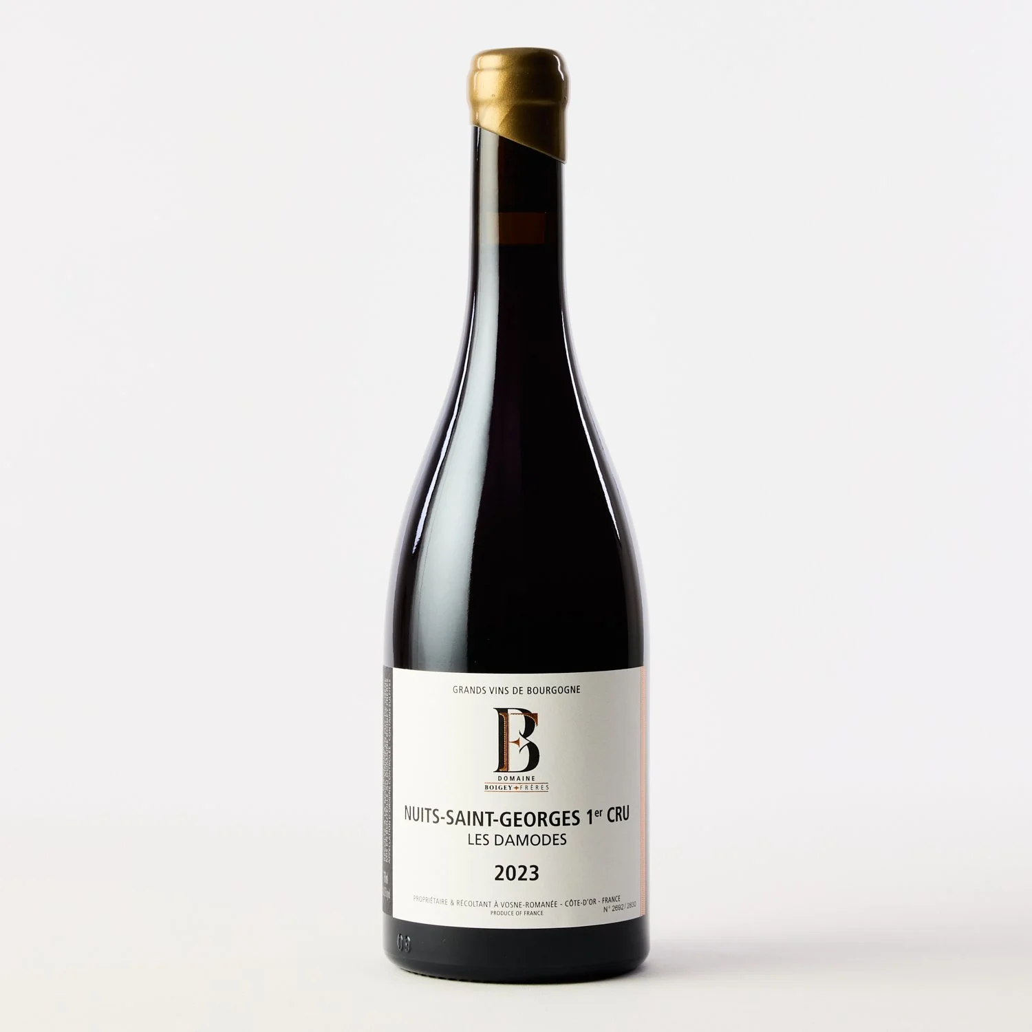 Domaine Boigey Frères, Les Damodes, Nuits-Saints-Georges Premier Cru, Burgundy, France, 2023