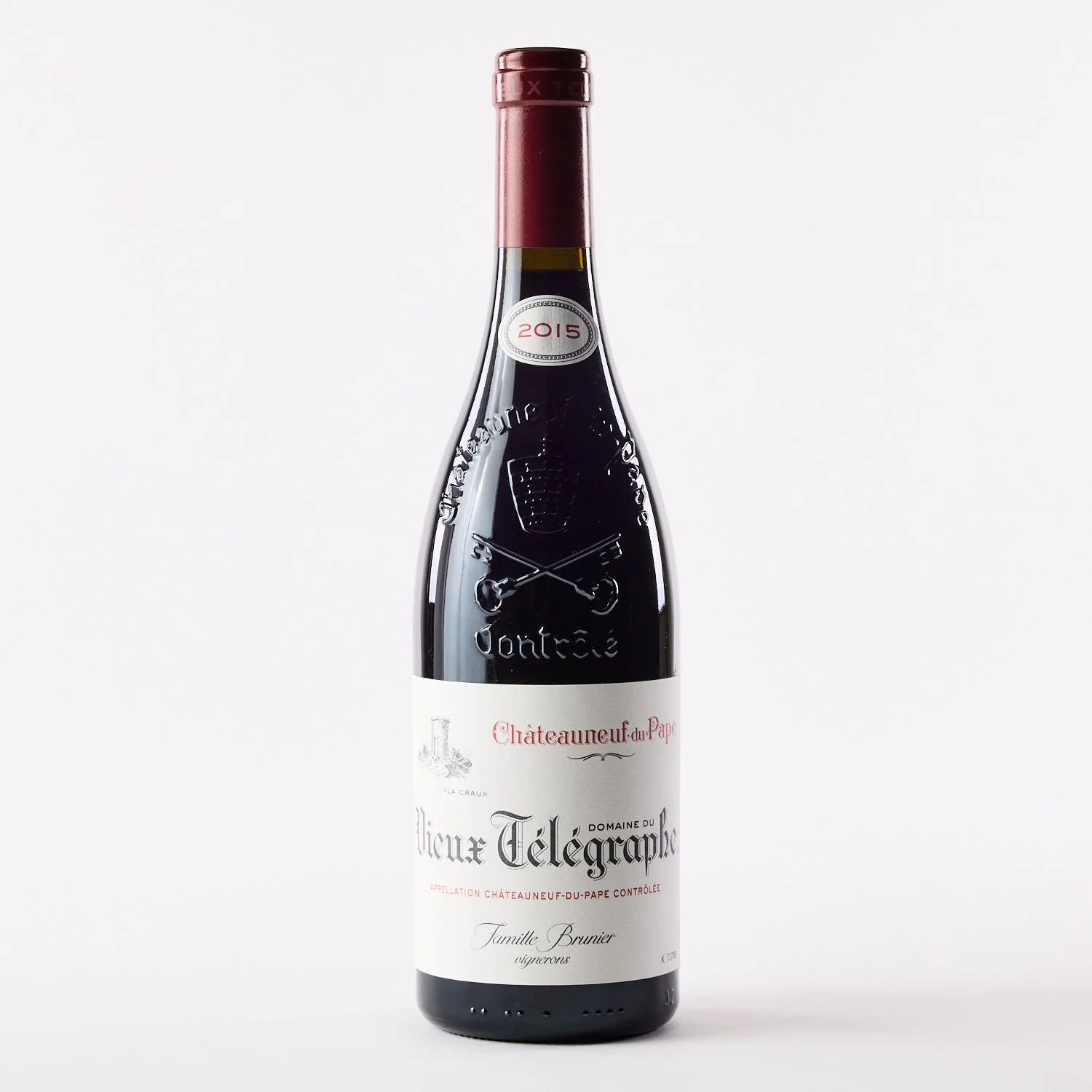 Domaine du Vieux Télégraphe, Châteauneuf-du-Pape, La Crau, 2015