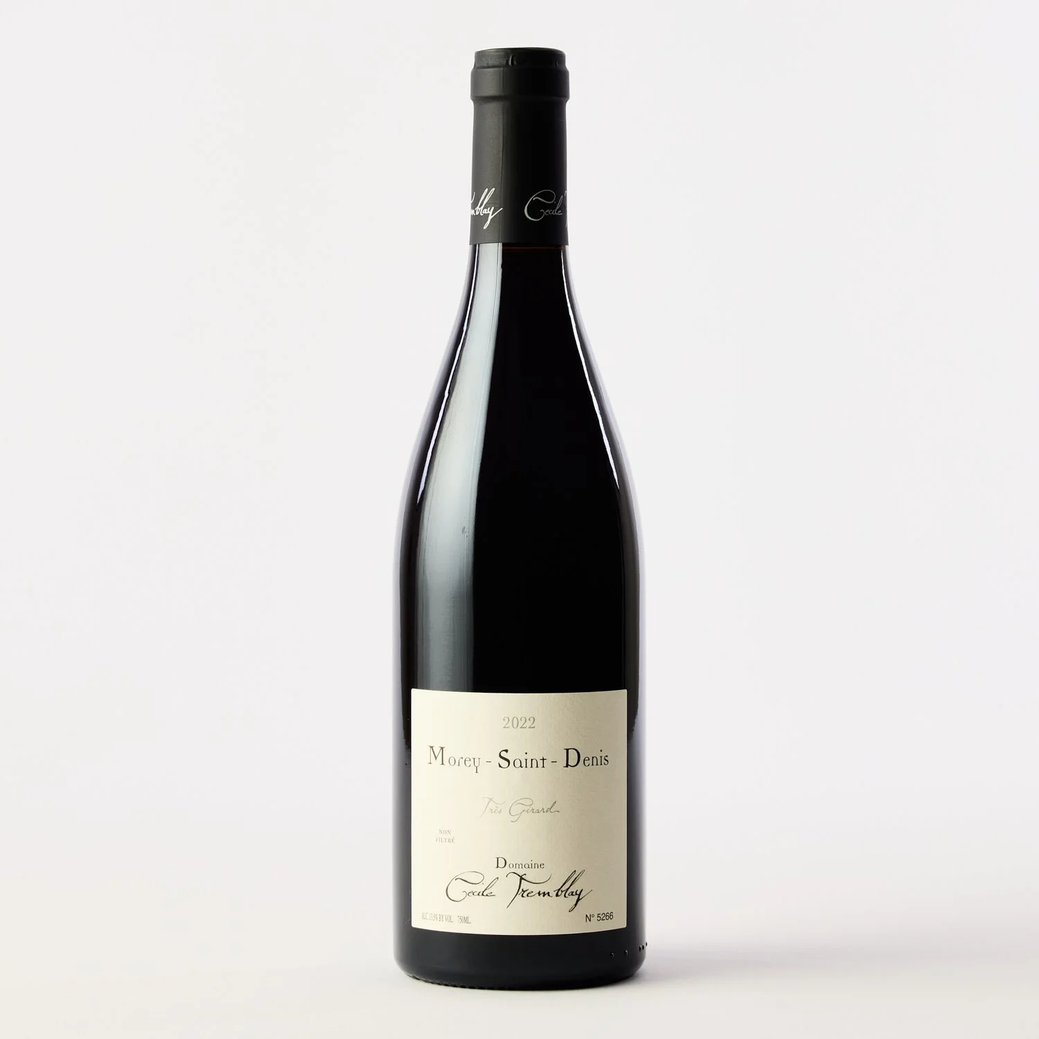 Domaine Cecile Tremblay, Très Girard, Morey-Saint-Denis, Burgundy, France, 2022