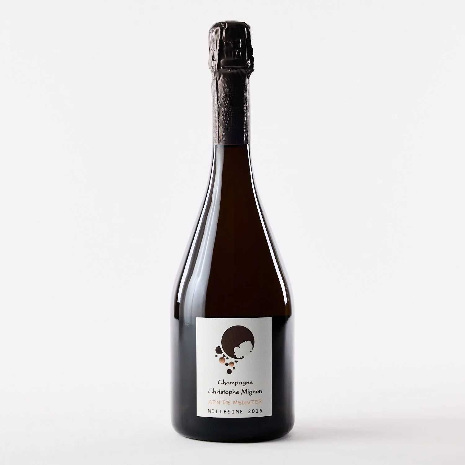 Christophe Mignon, Blanc de Noirs ADN de Meunier Brut Nature, 2016