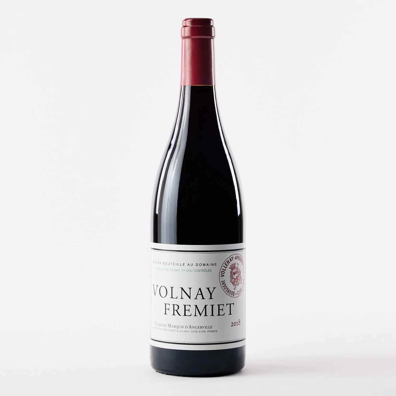Domaine Marquis d'Angerville, Volnay Fremiet Premier Cru, 2018