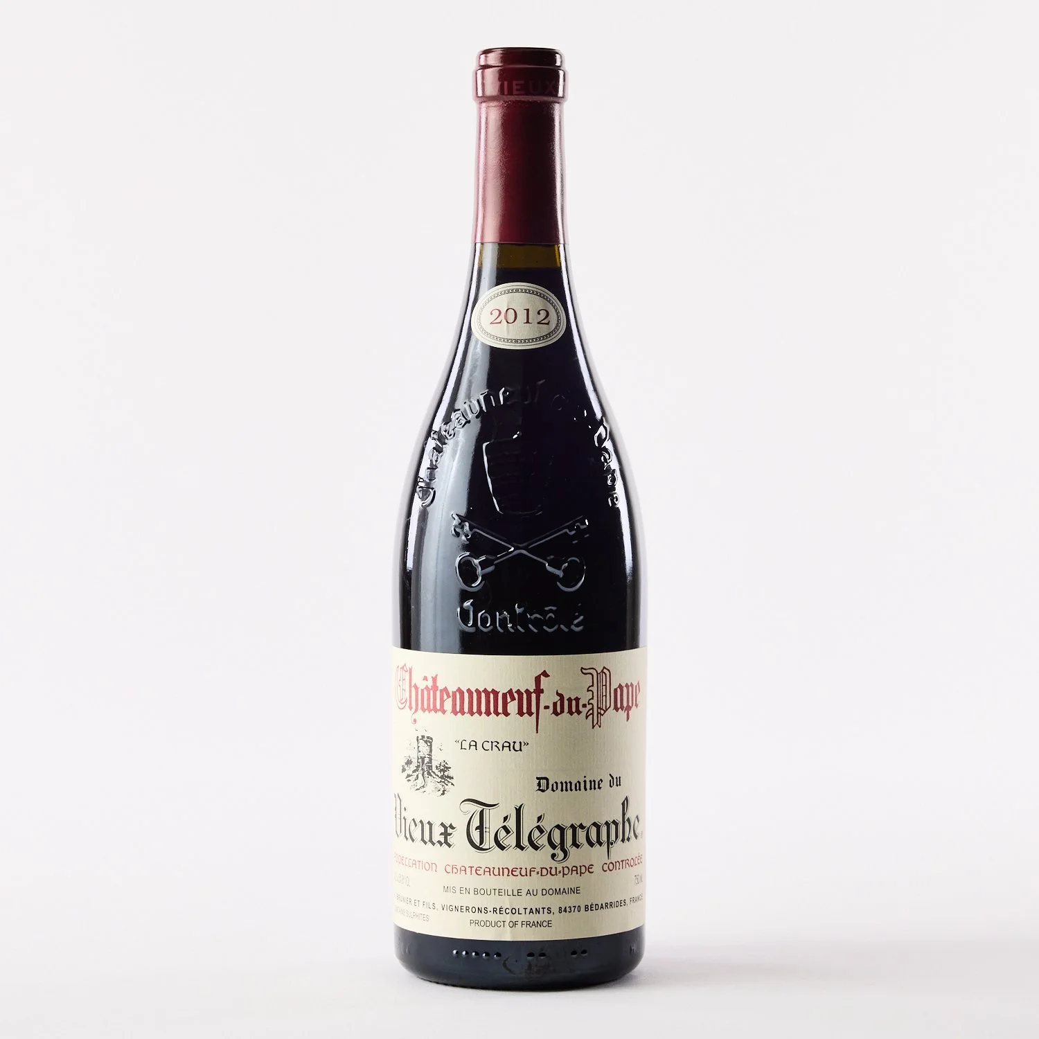 Domaine du Vieux Télégraphe, Châteauneuf-du-Pape, La Crau, 2012
