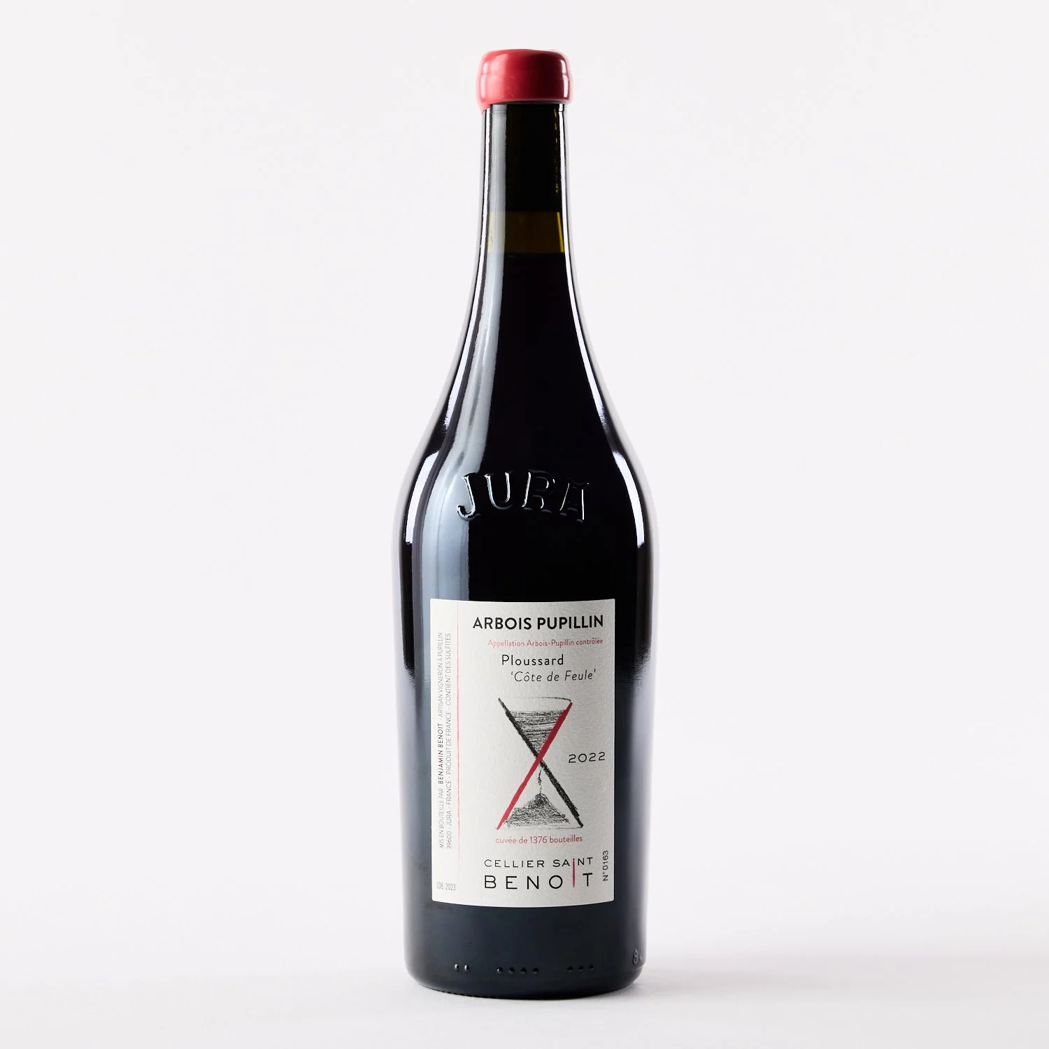 Cellier Saint Benoit, Ploussard Côte de Feule, Arbois Pupillin, Jura, 2022