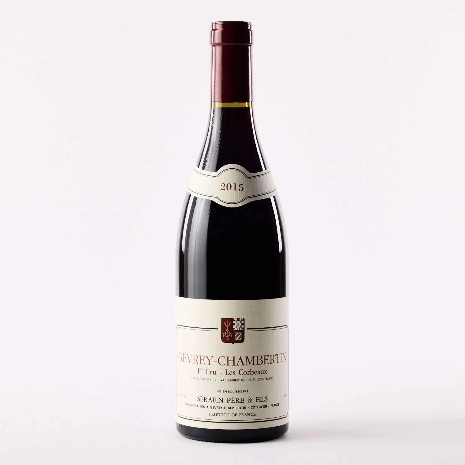 Serafin Pere & Fils, Les Corbeaux, Gevrey-Chambertin Premier Cru, 2015