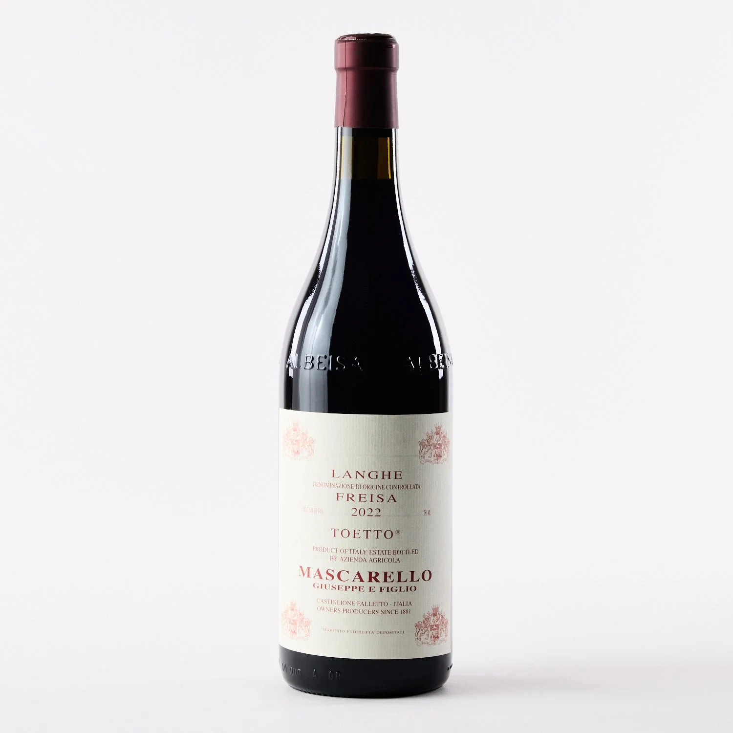 Giuseppe Mascarello, Freisa Toetto Langhe, 2022