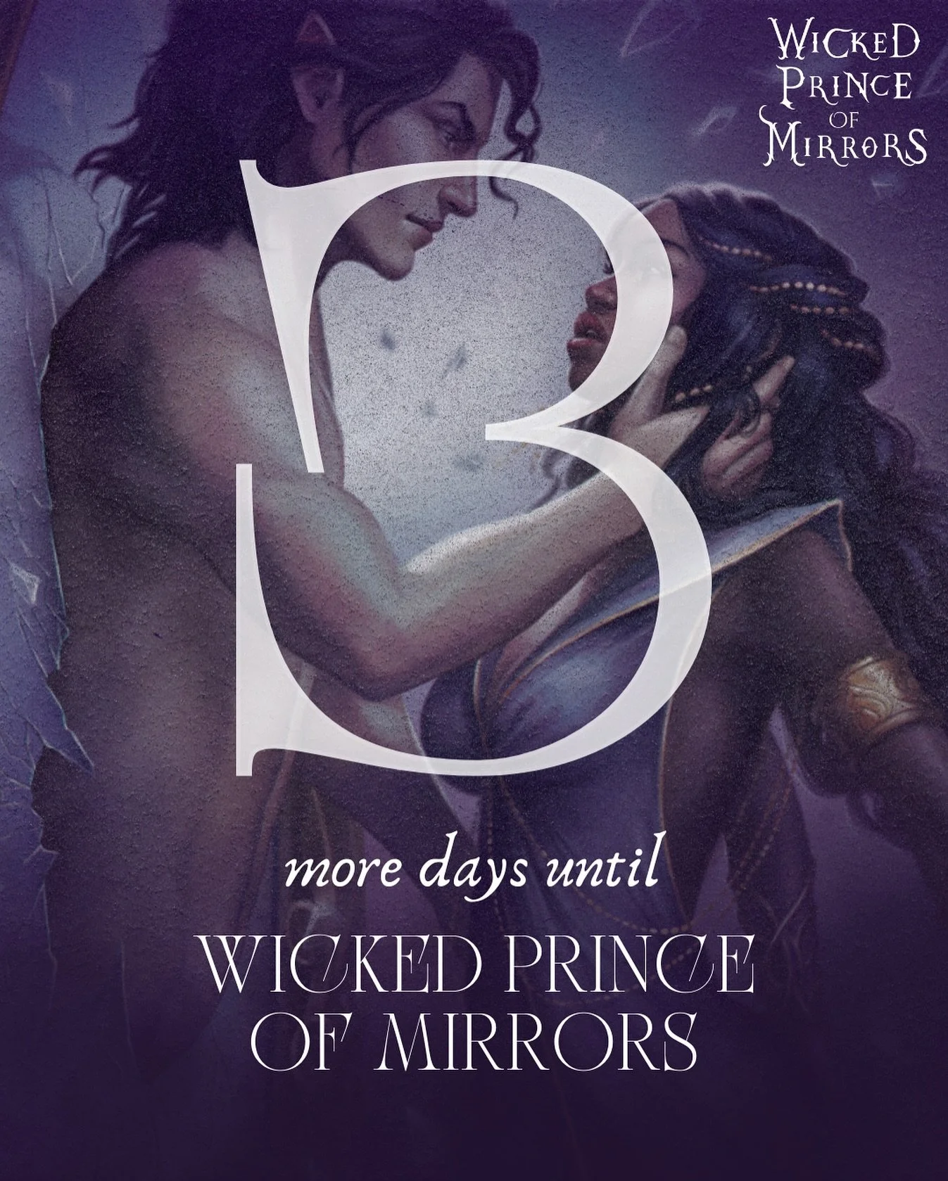 3 DAYS until you get to meet Prince Methryn, the Wicked Prince of Mirrors. 🖤
 
📖 Wicked Prince of Mirrors 
🪞 by: @angelajfordbooks 
Book 1 in the Wicked Princes collection from @multiauthorcollabs 

This standalone, villain-gets-the-girl romantasy