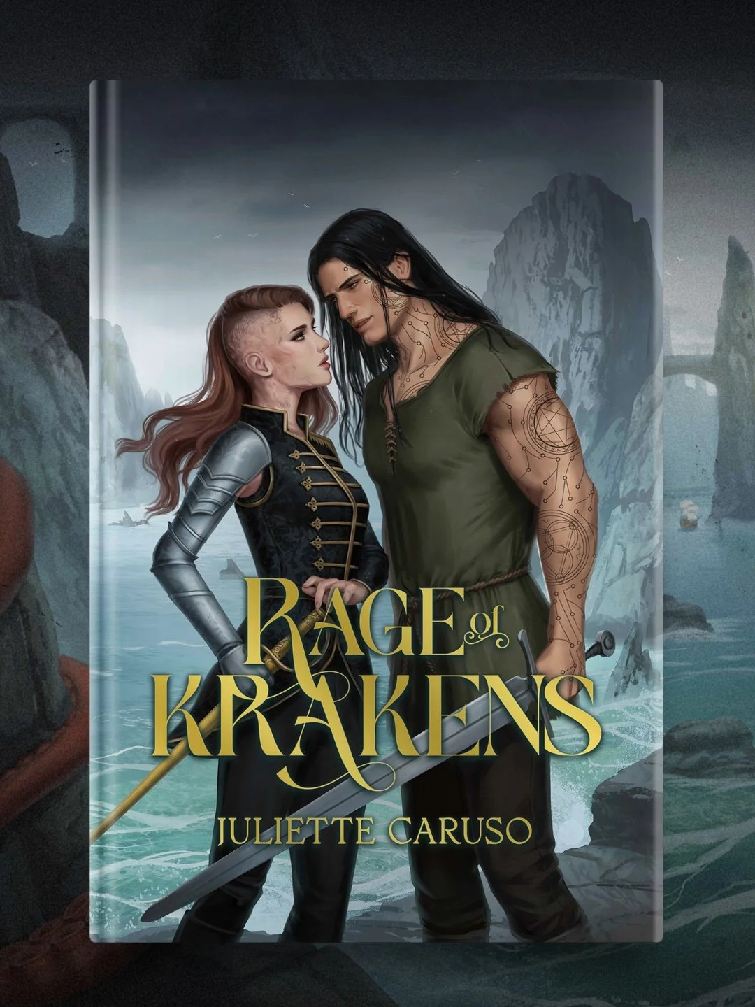 🔔 𝙲𝙾𝚅𝙴𝚁 𝚁𝙴𝚅𝙴𝙰𝙻 &bull; 𝚁𝙰𝙶𝙴 𝙾𝙵 𝙺𝚁𝙰𝙺𝙴𝙽𝚂

This second standalone novel in an epic (and sometimes gothic) romantasy series featuring forbidden love and fire magic in a political rage and true enemies to lovers inspired world. Rea