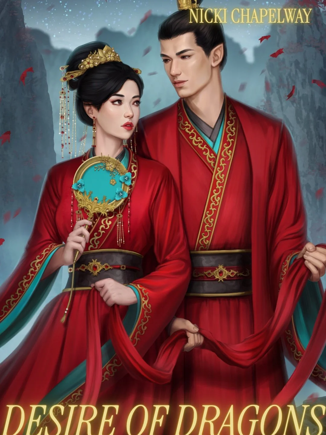 📖 𝙲𝙾𝙻𝙻𝙴𝙲𝚃𝙸𝙾𝙽 𝚂𝙿𝙾𝚃𝙻𝙸𝙶𝙷𝚃 &bull; 𝙳𝙴𝚂𝙸𝚁𝙴 𝙾𝙵 𝙳𝚁𝙰𝙶𝙾𝙽𝚂

This is the third standalone novel in an epic (and sometimes gothic) romantasy series featuring a criminal power couple, in a C Drama inspired world with dragons. Rea