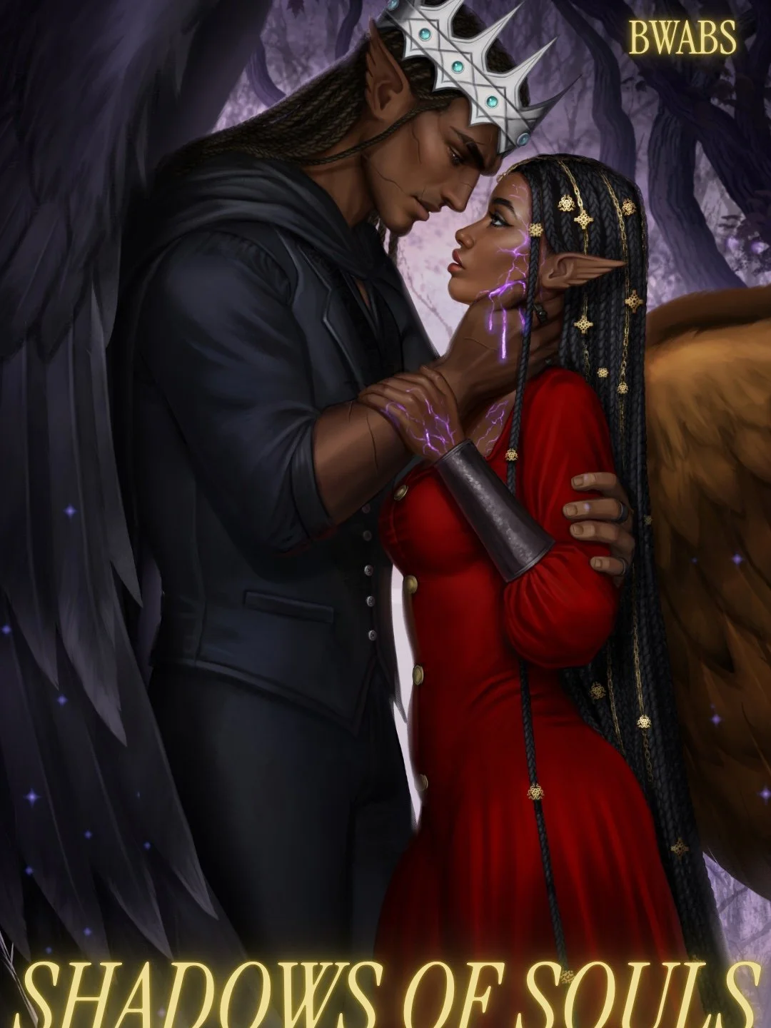 📖 𝙲𝙾𝙻𝙻𝙴𝙲𝚃𝙸𝙾𝙽 𝚂𝙿𝙾𝚃𝙻𝙸𝙶𝙷𝚃 &bull; 𝚂𝙷𝙰𝙳𝙾𝚆𝚂 𝙾𝙵 𝚂𝙾𝚄𝙻𝚂

This is the fourth standalone novel in an epic (and sometimes gothic) romantasy series featuring forbidden love and galactic destructive fire magic in a Phantom of the 