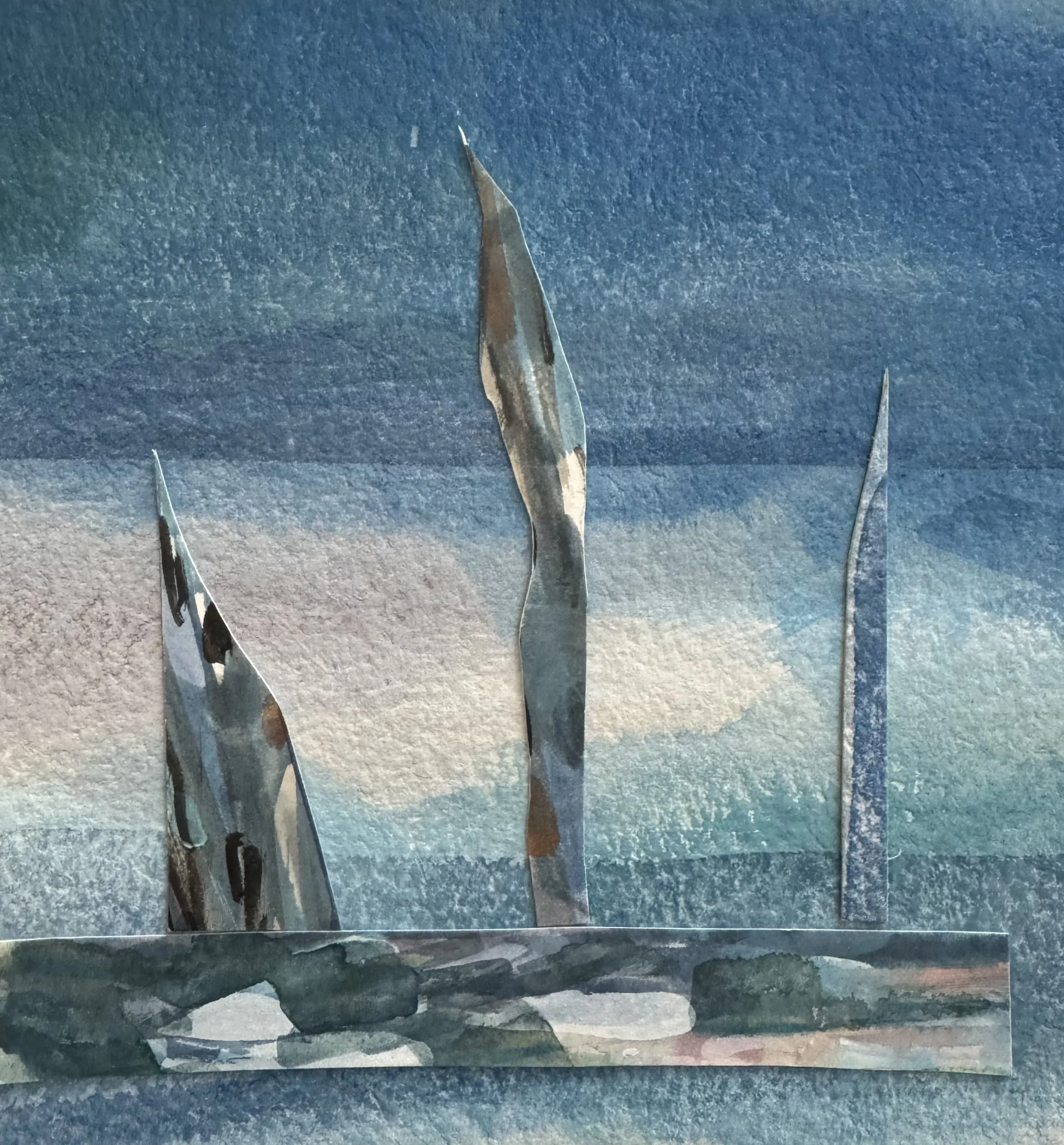 11. 8 x8 inches.
Framed White/Matte
$60