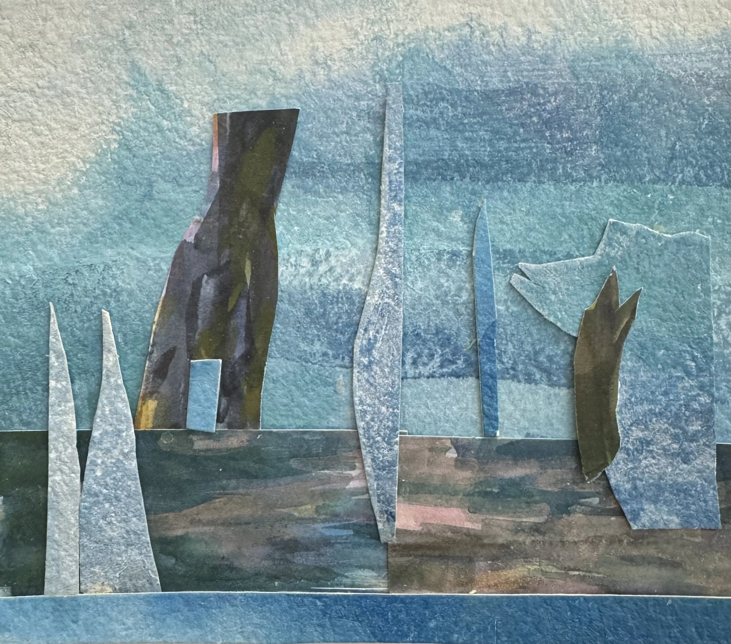 12. 8 x8 inches.
Framed White/Matte
$60