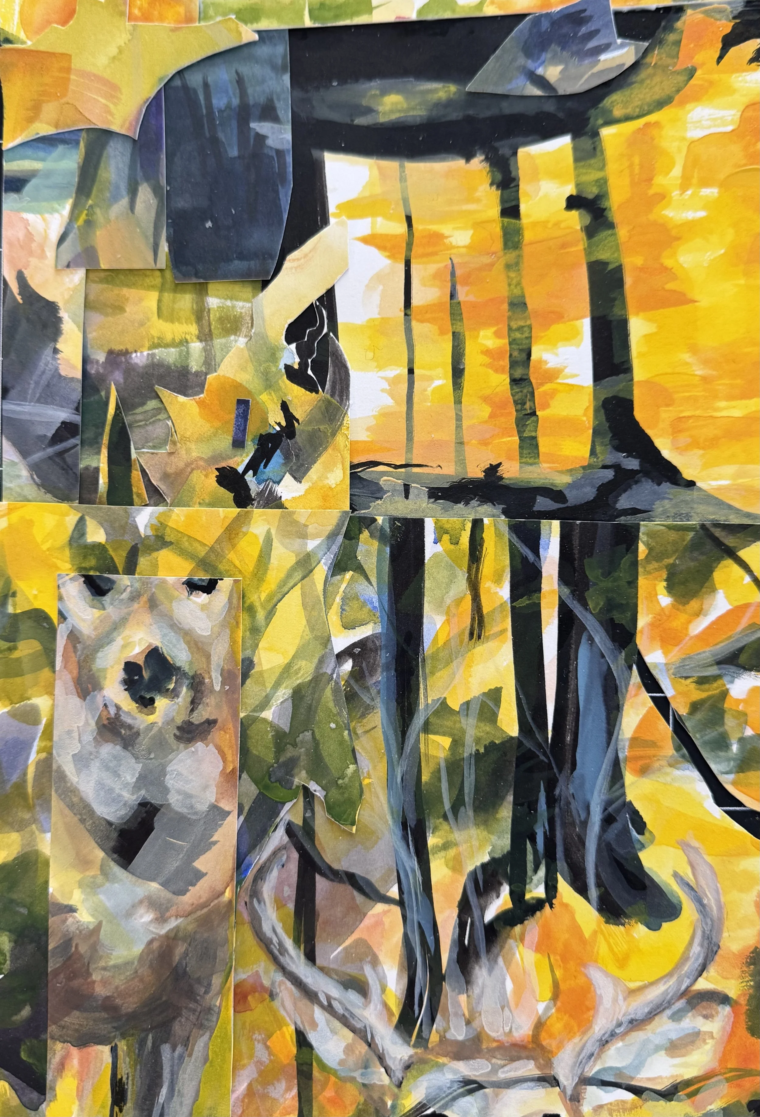 Pause and Reflect, 2026
8.5 x 9.5 inches.
$120