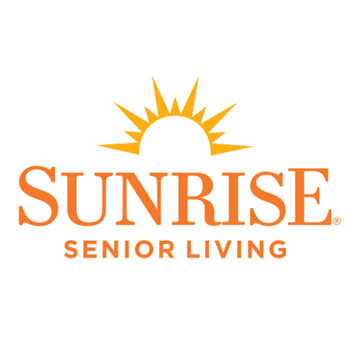 Sunrise Senior Living logo, Aim for Unity partner