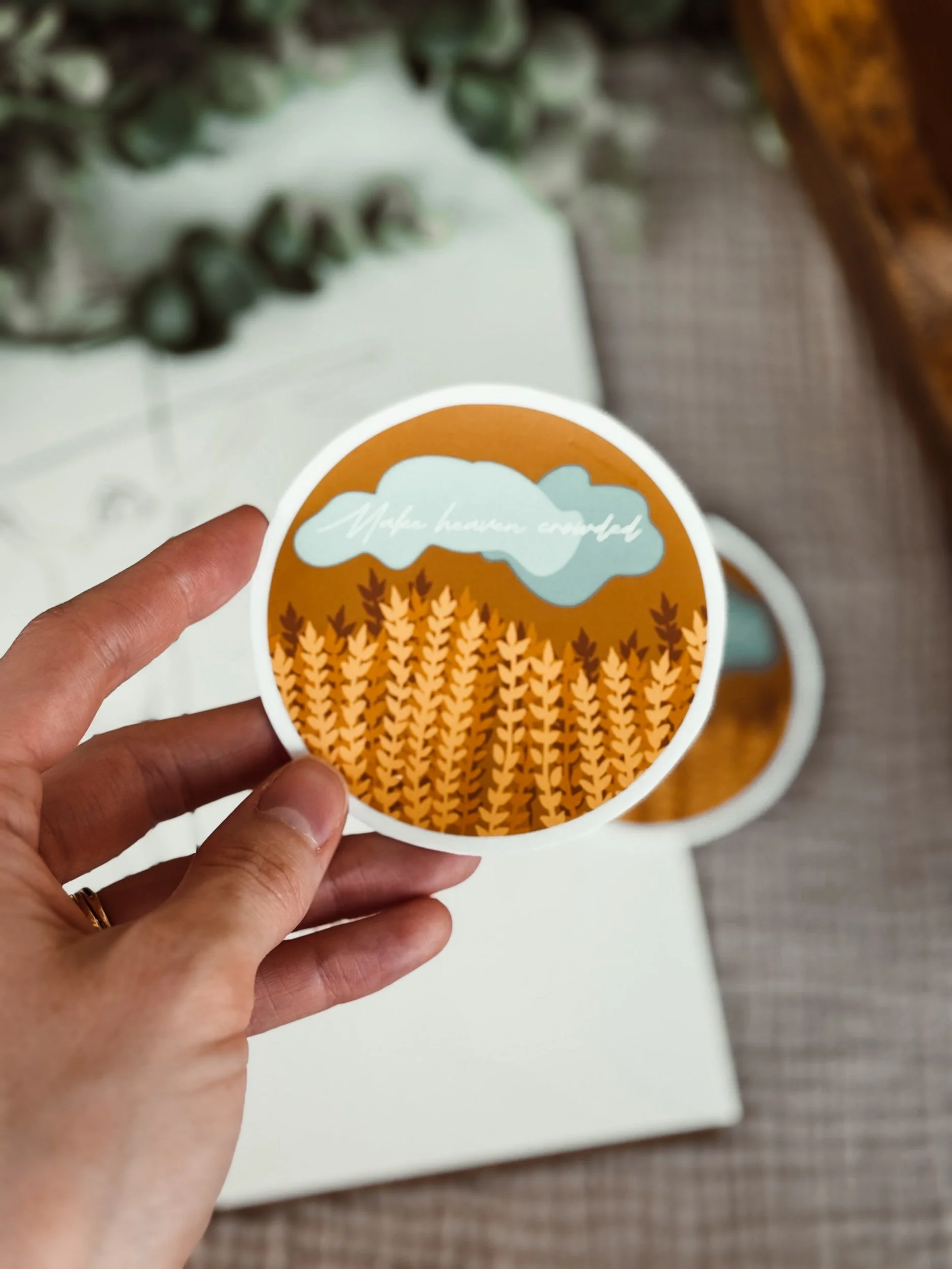 Make Heaven Crowded sticker