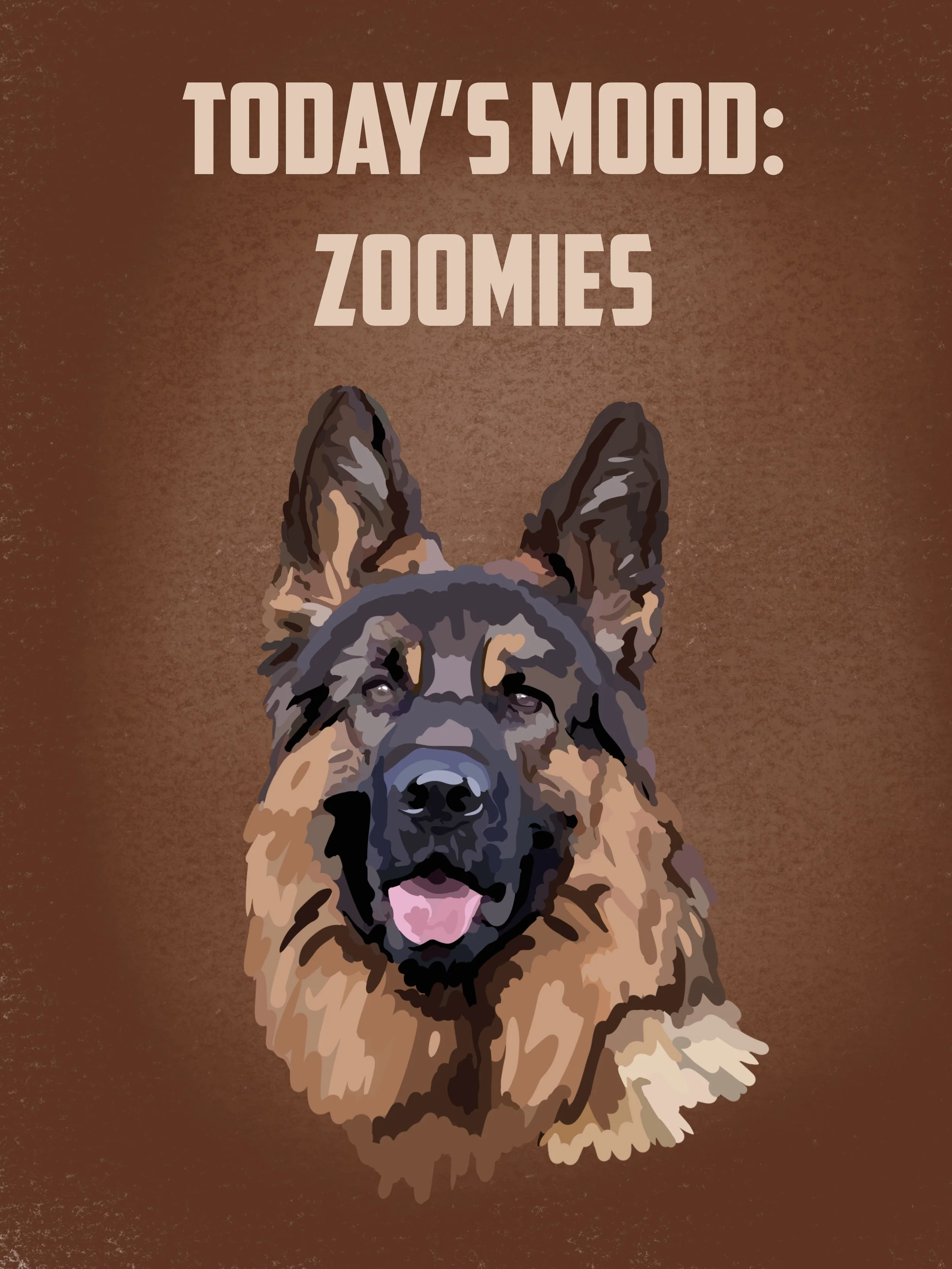 Zoomies - Dog print