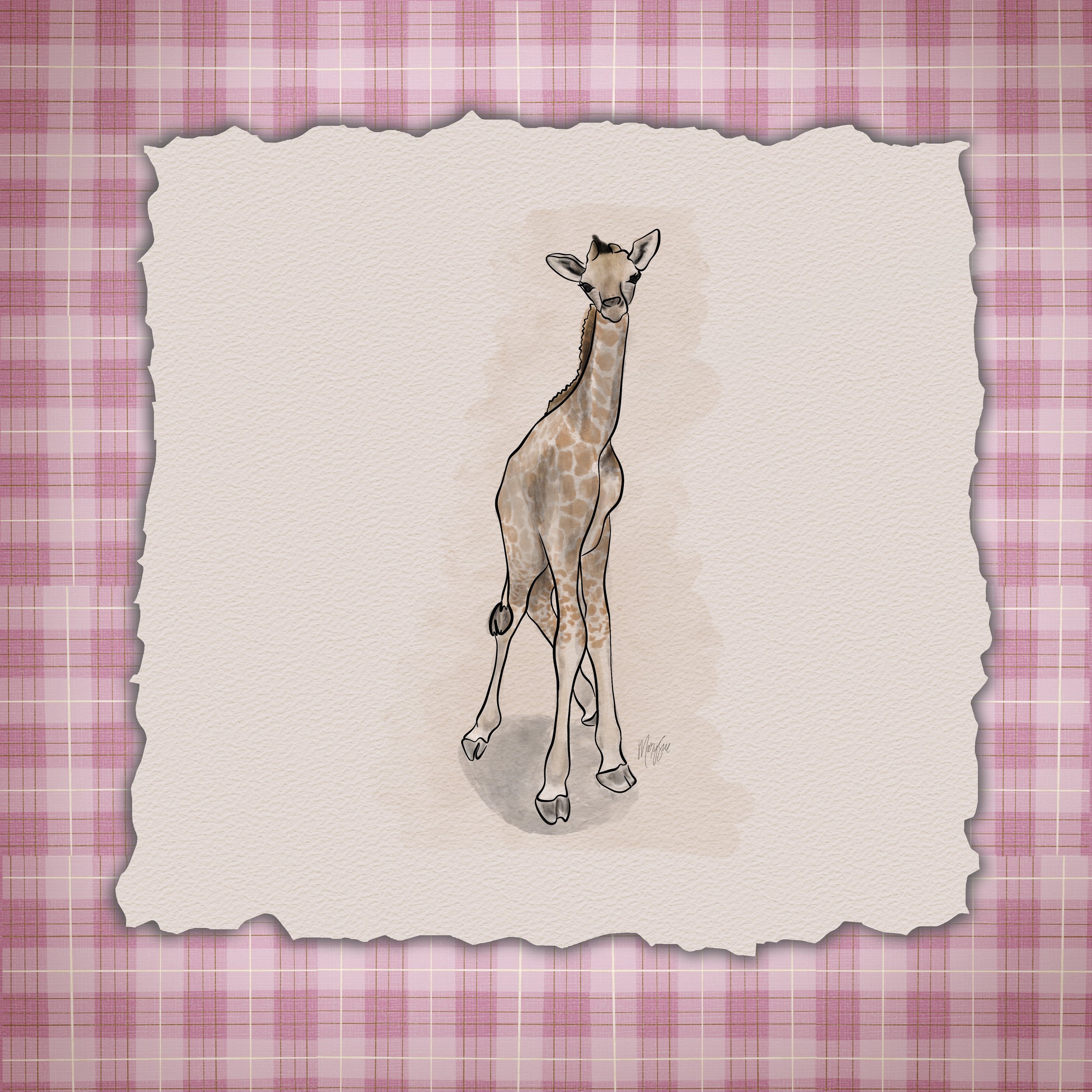 Giraffe - Digital File