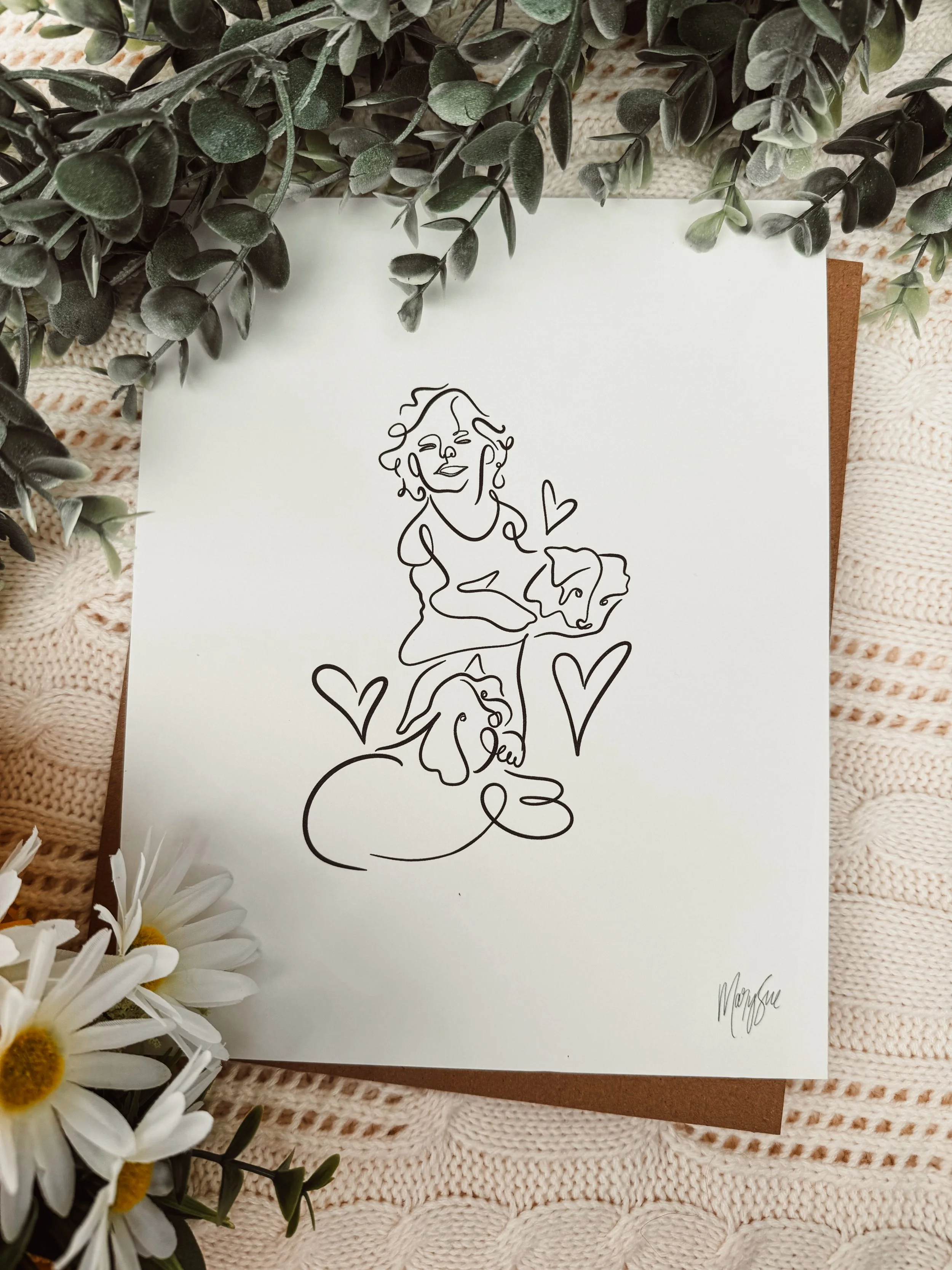 Line Art Prints - Misc