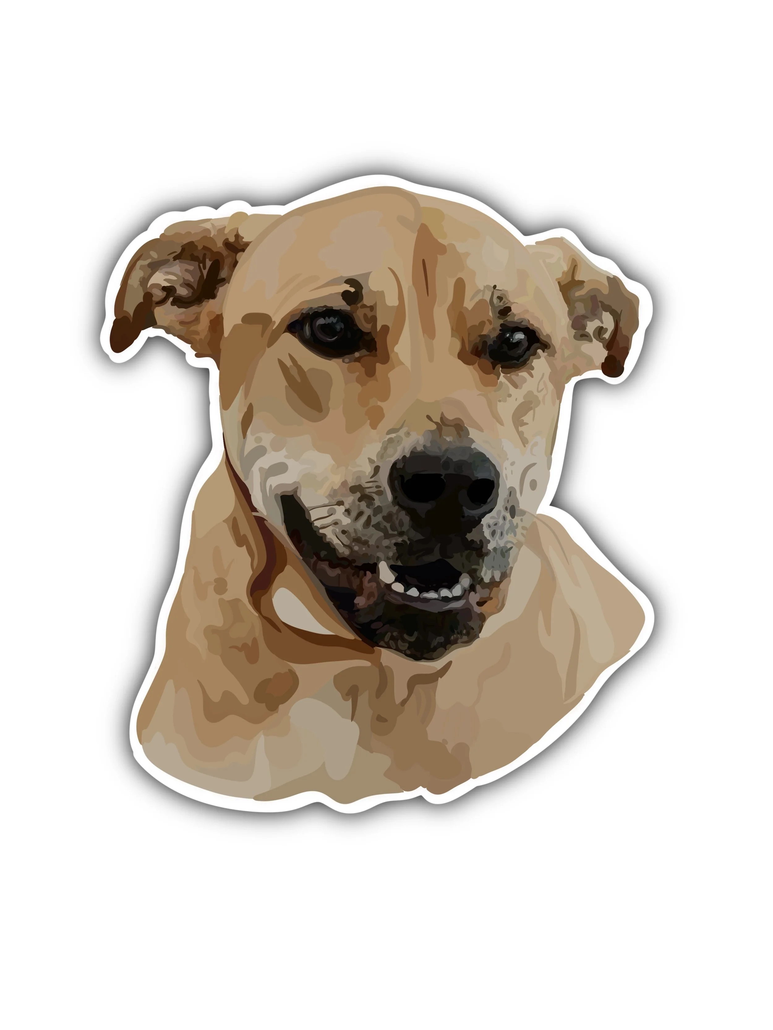 Mastiff Pitbull sticker