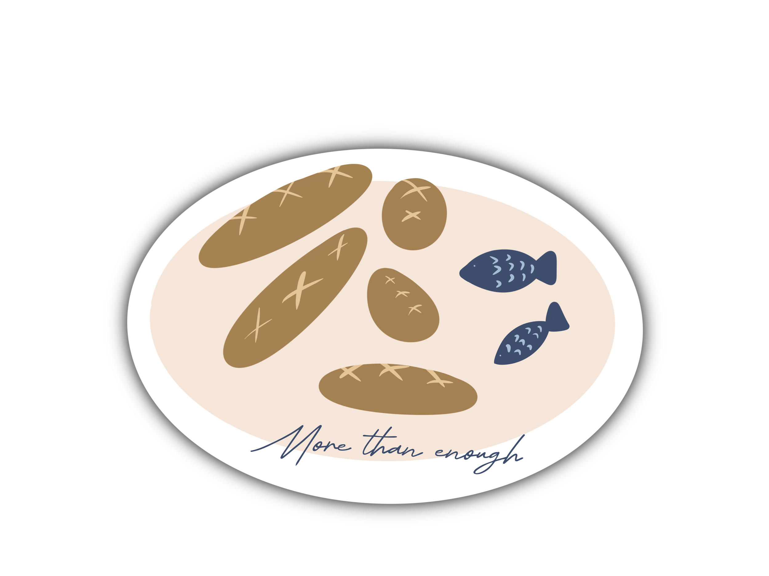 More Than Enough sticker