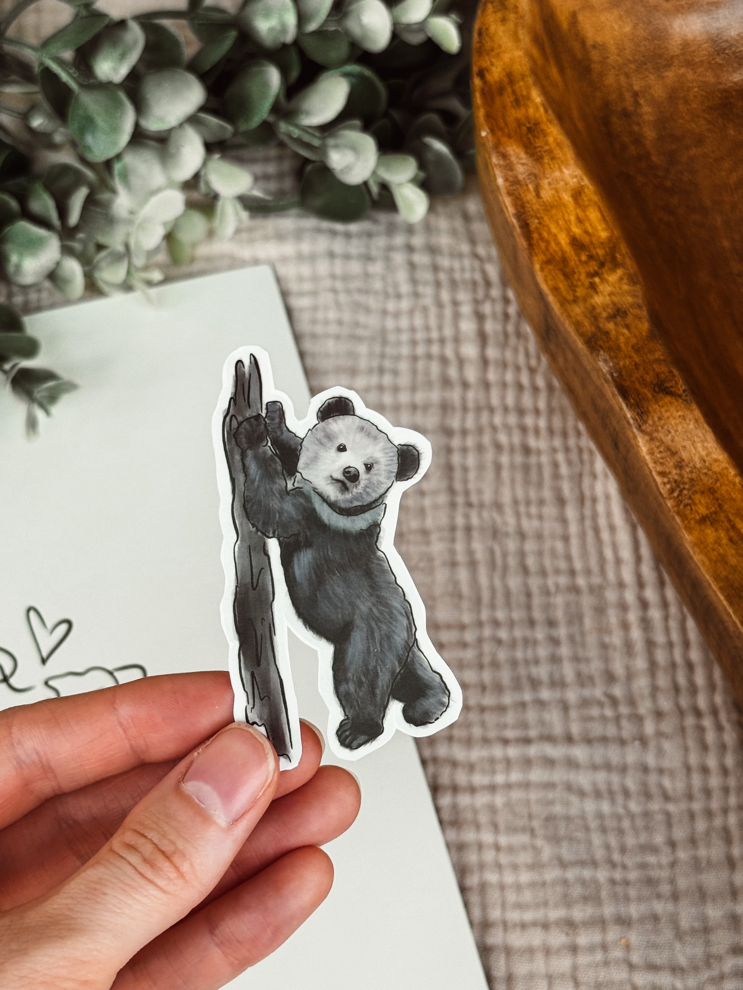 Bear sticker