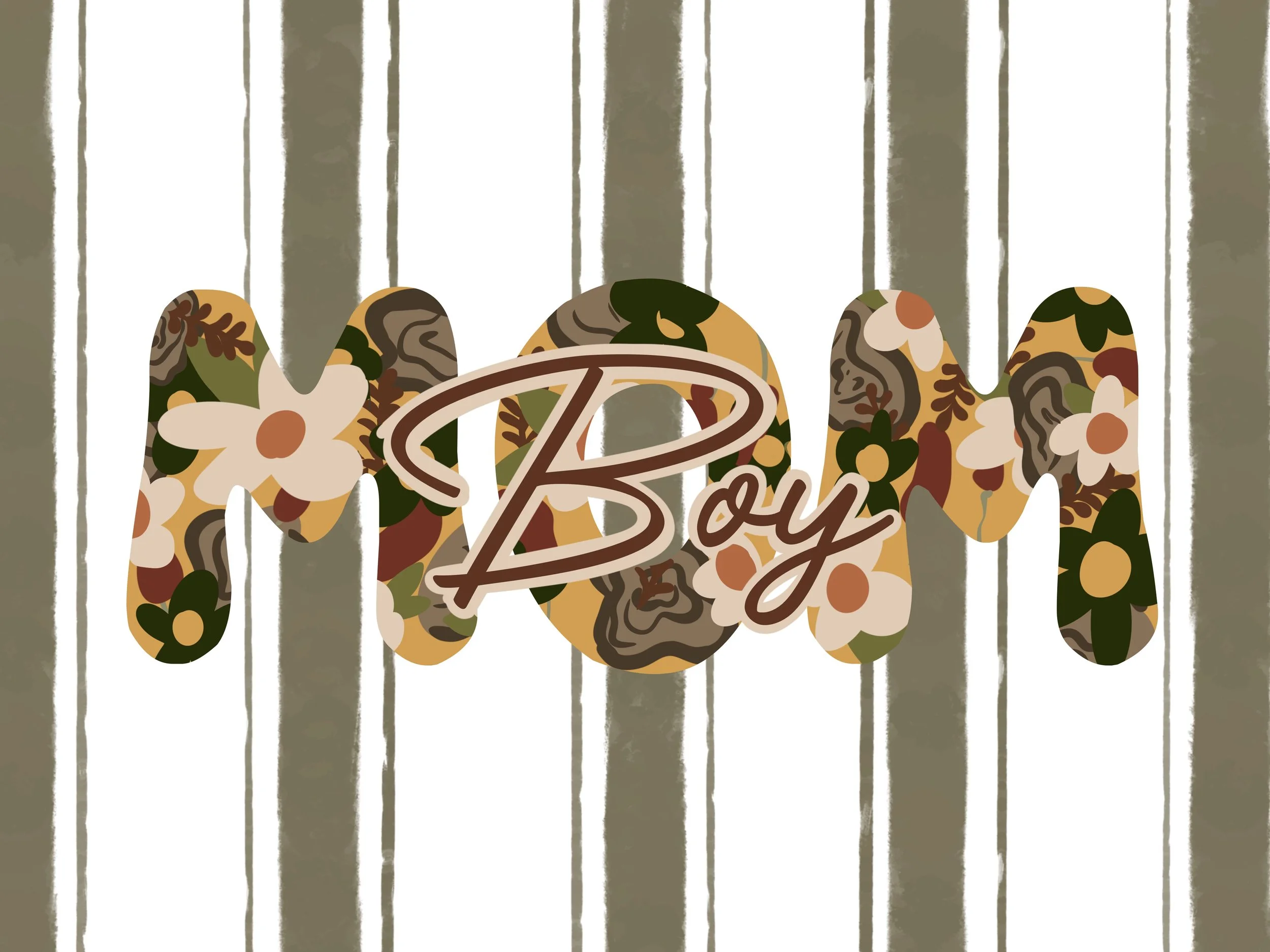 Boy/Girl Mom print