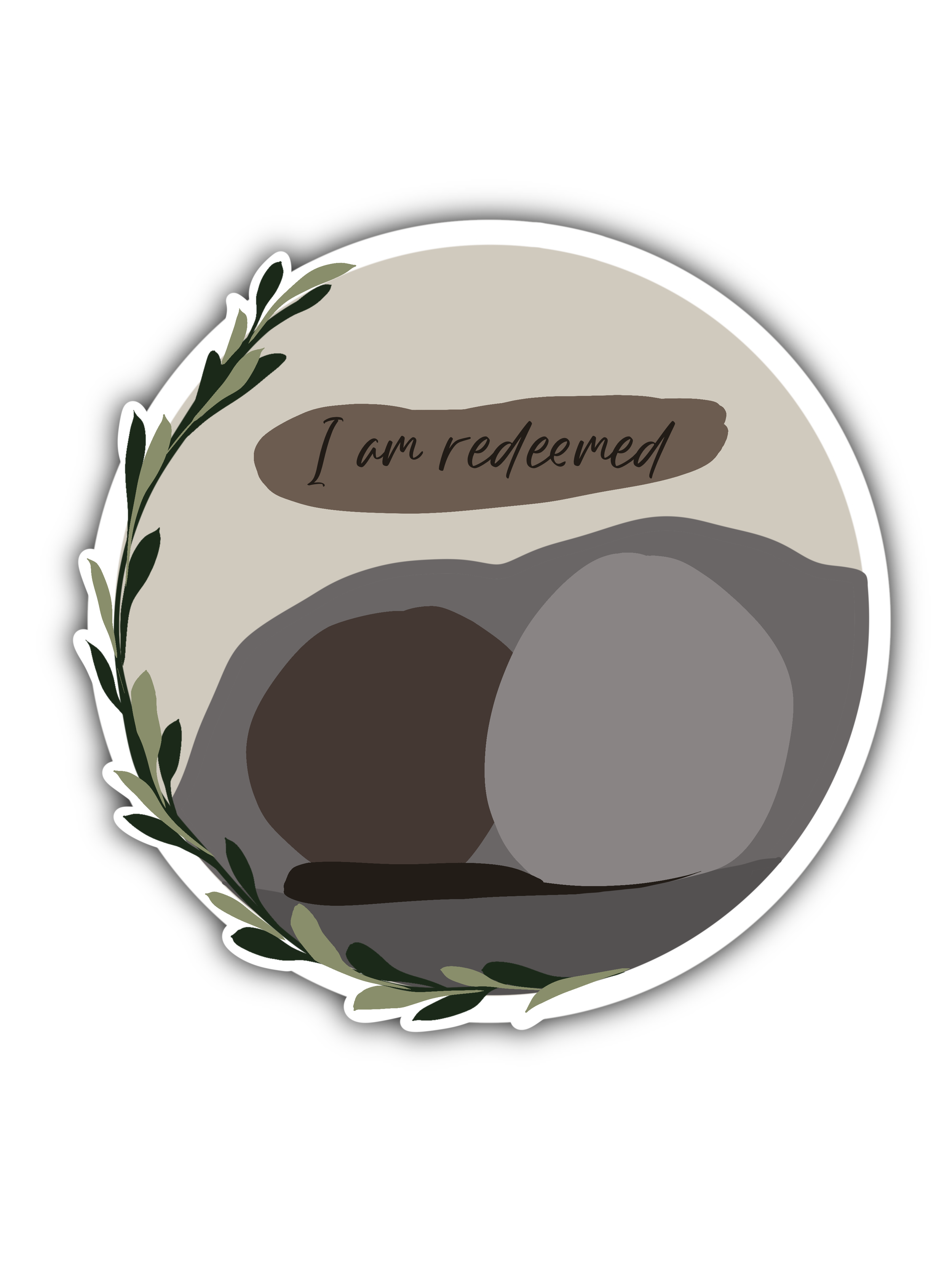 I Am Redeemed sticker
