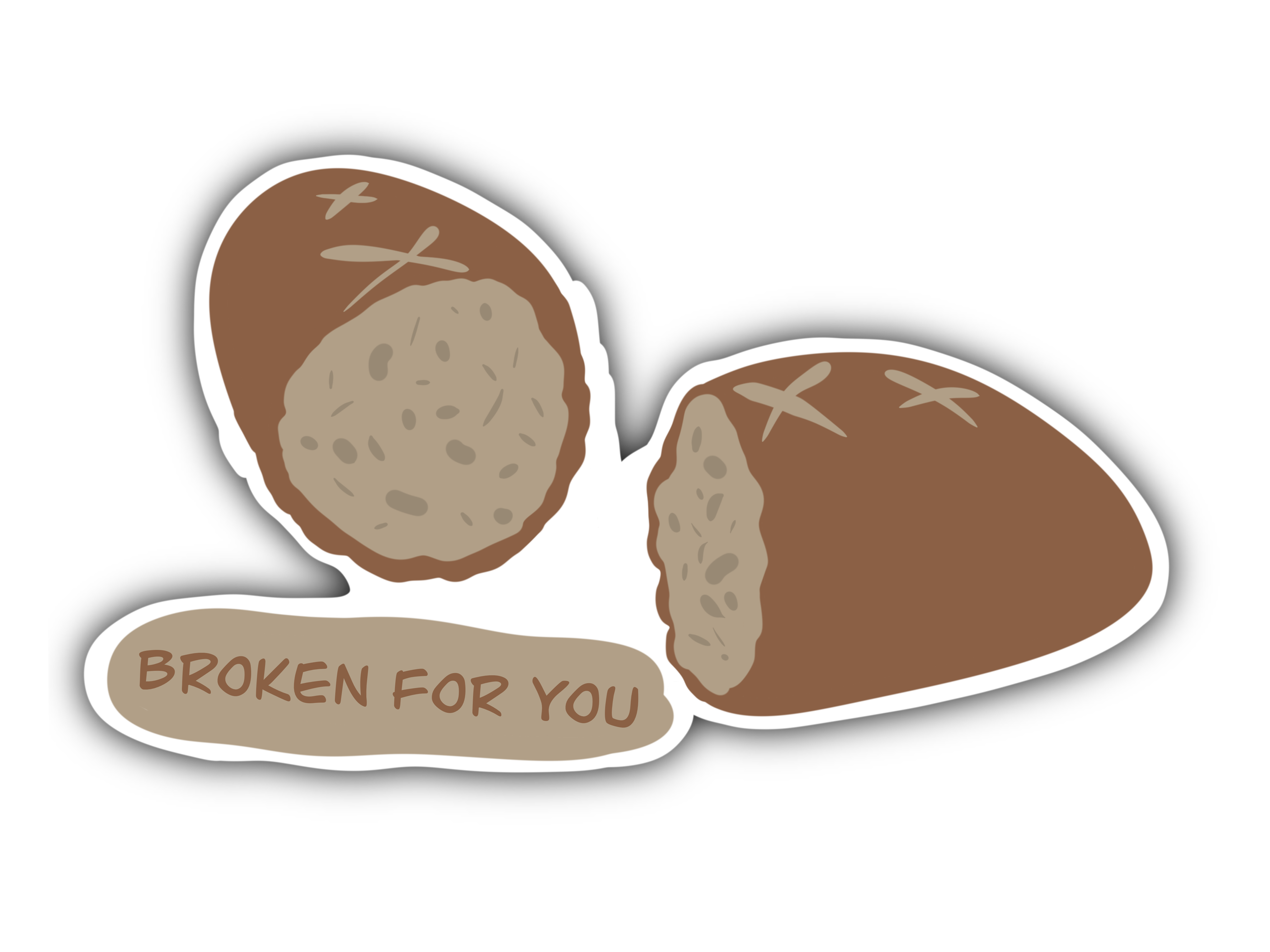 Broken For You sticker