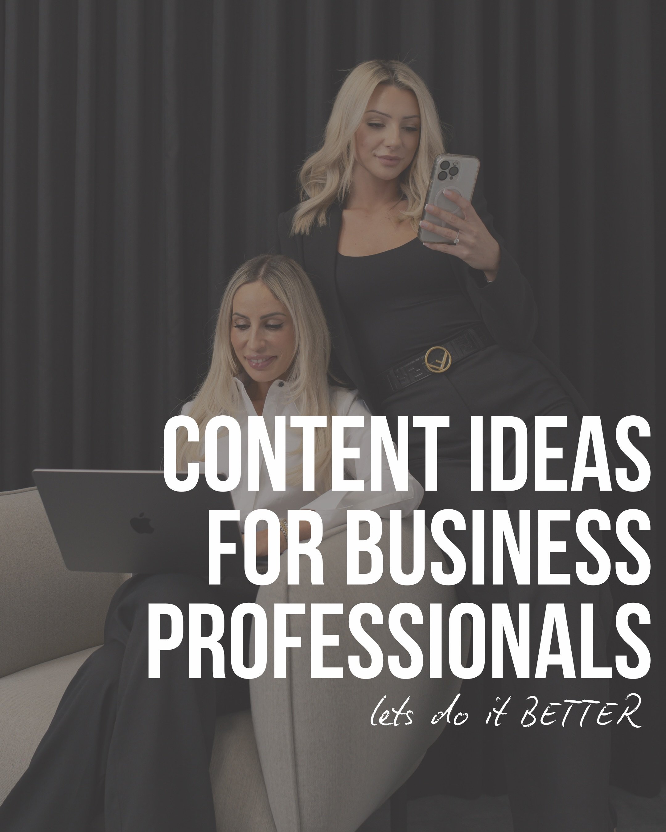 If you are in professional services right now but not leveraging social media, this is your kick up the bum to get started.

The opportunity in this space to connect with an audience online, build brand awareness, attract better clients and position 