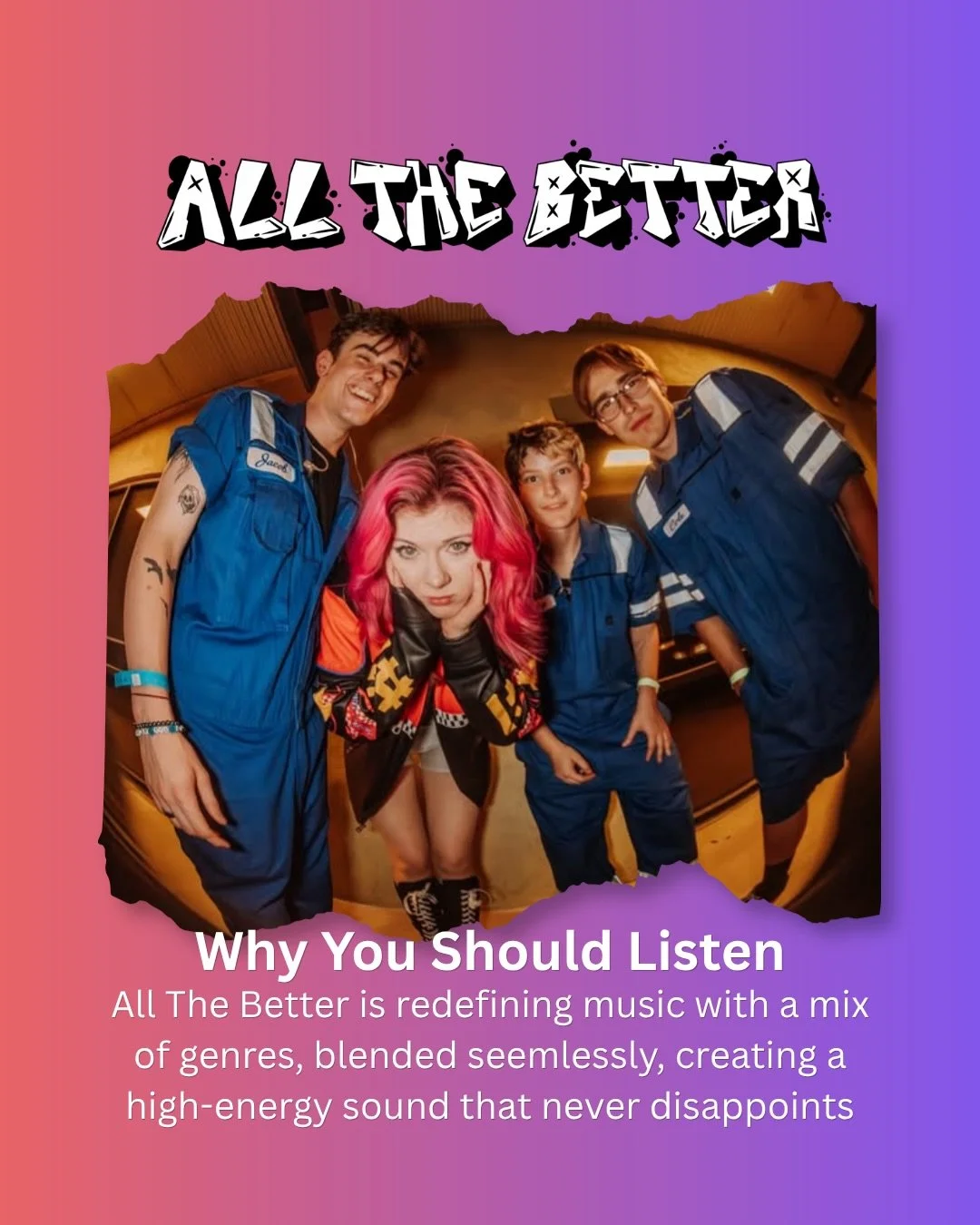 Named One of the Female Fronted Bands You NEED to Follow