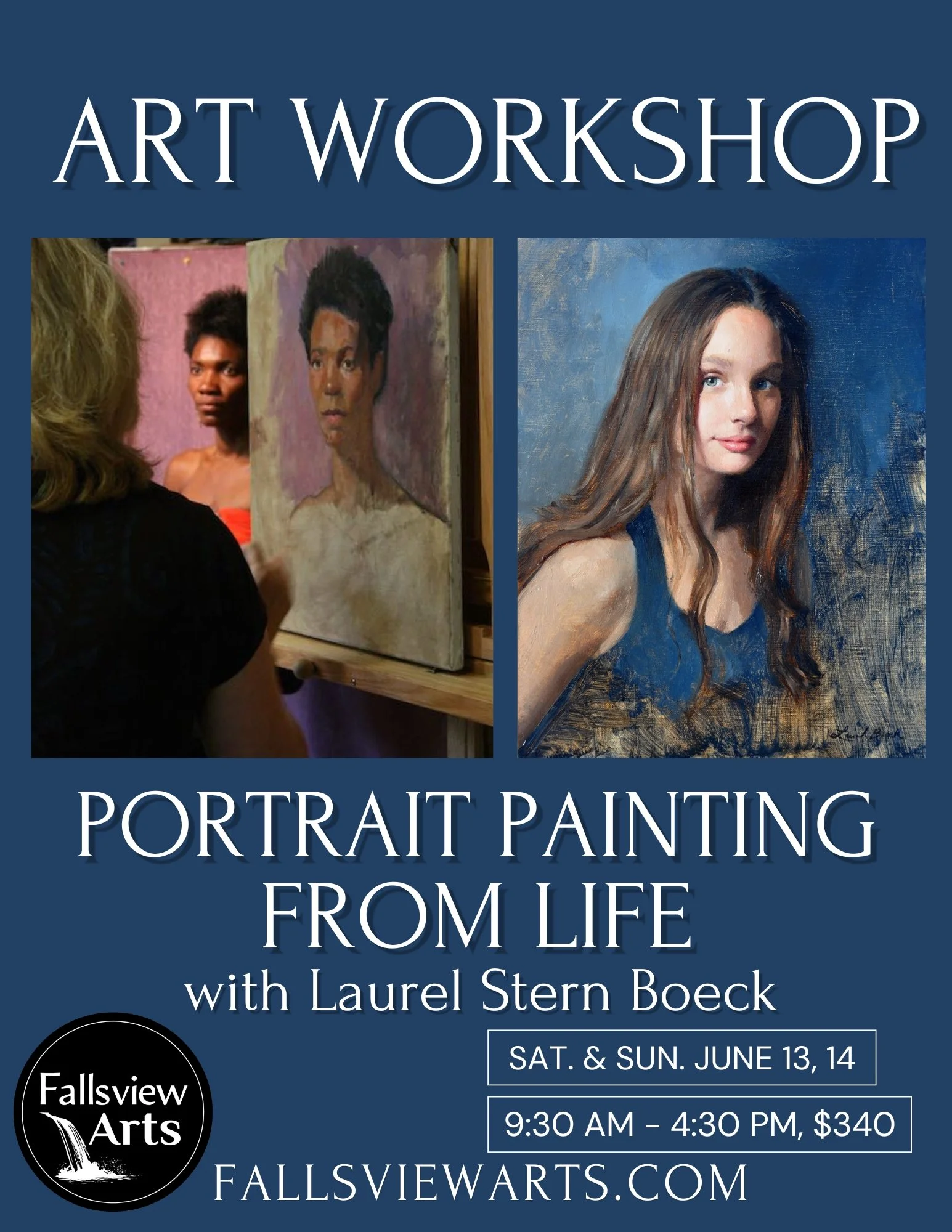 Portrait Painting Workshop from Life